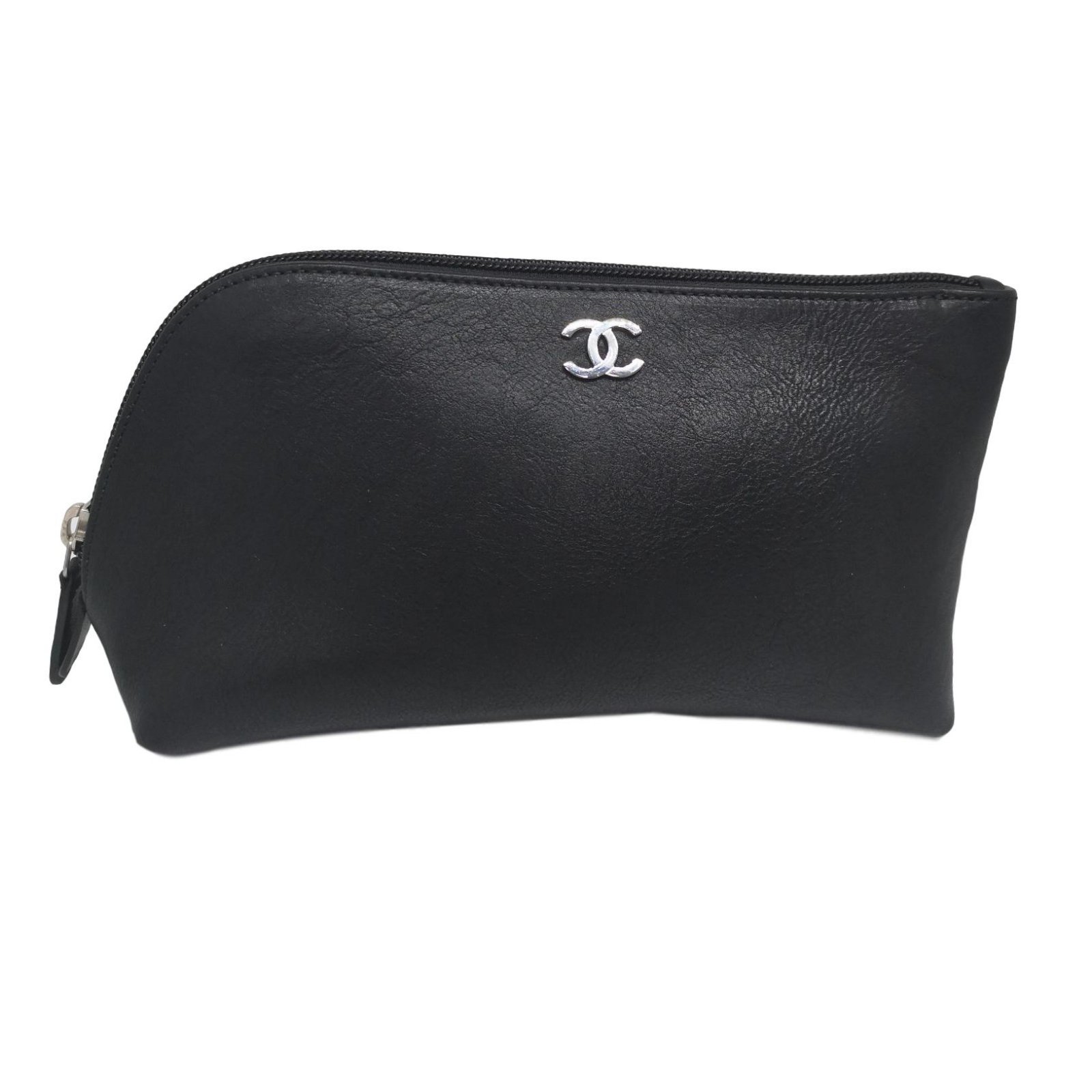 Chanel Purse Black Leather ref.69819 - Joli Closet