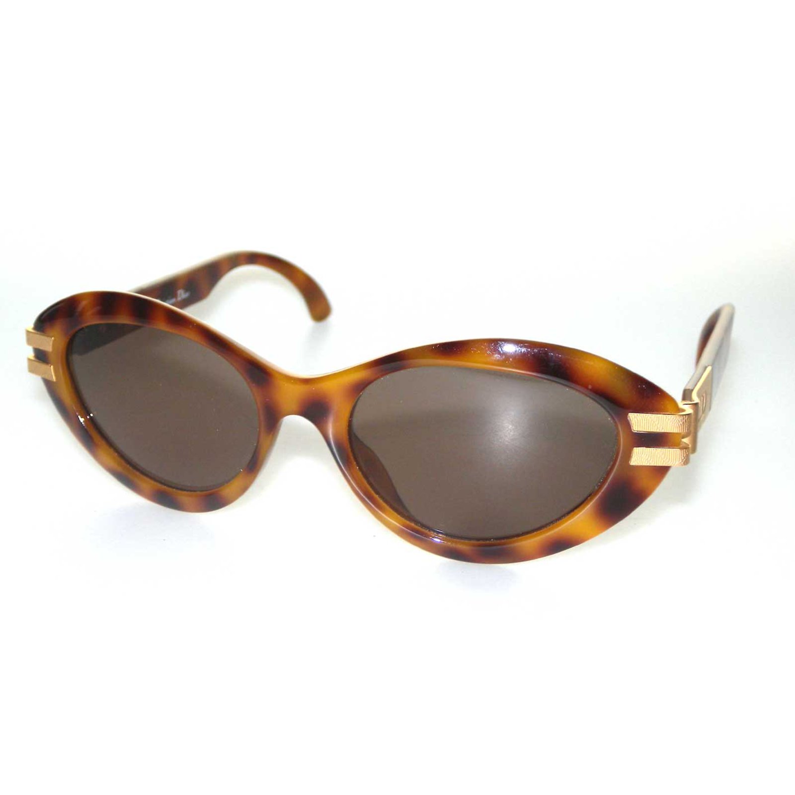 Christian Dior Lunettes Plastique Marron ref.70291 - Joli ...