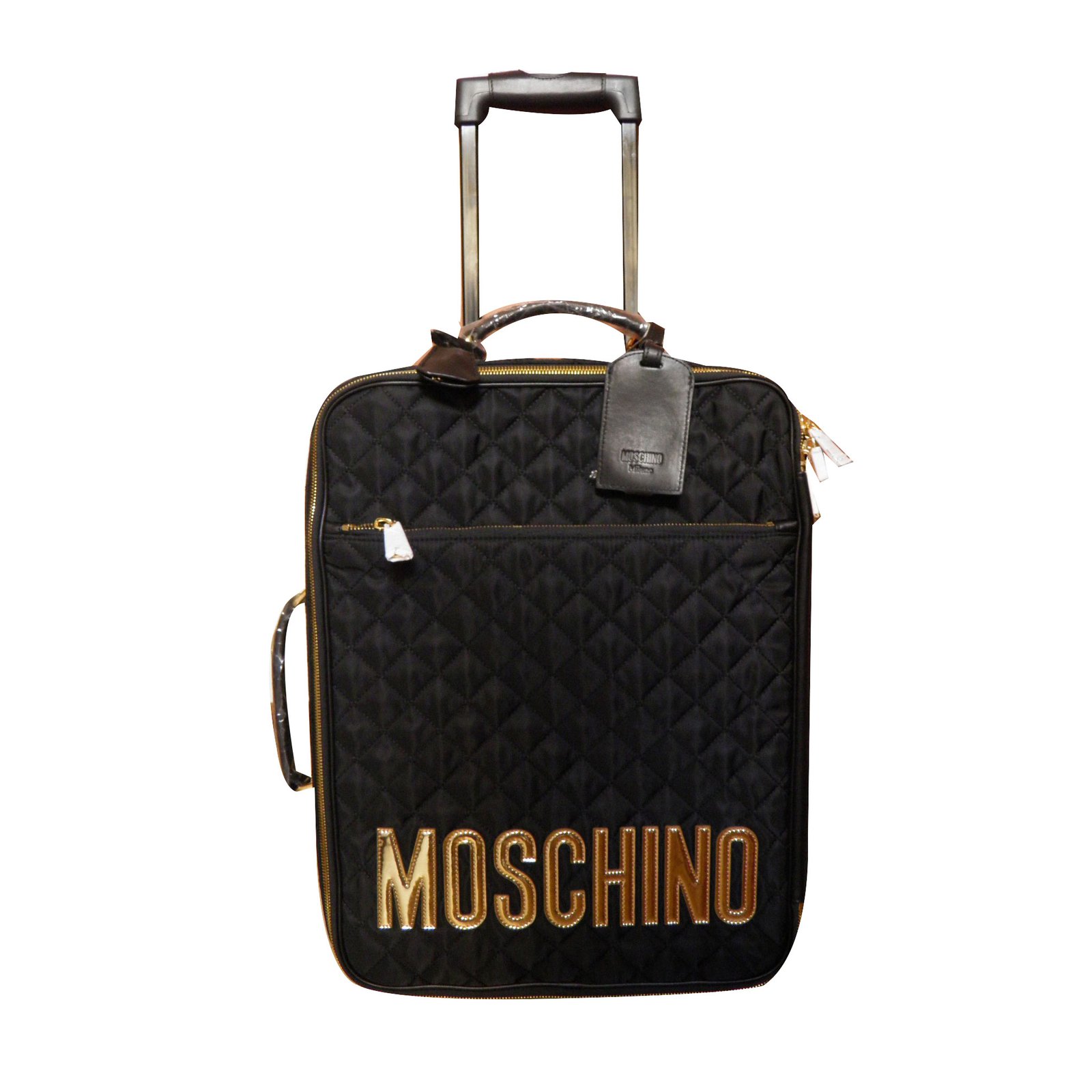 moschino suitcase
