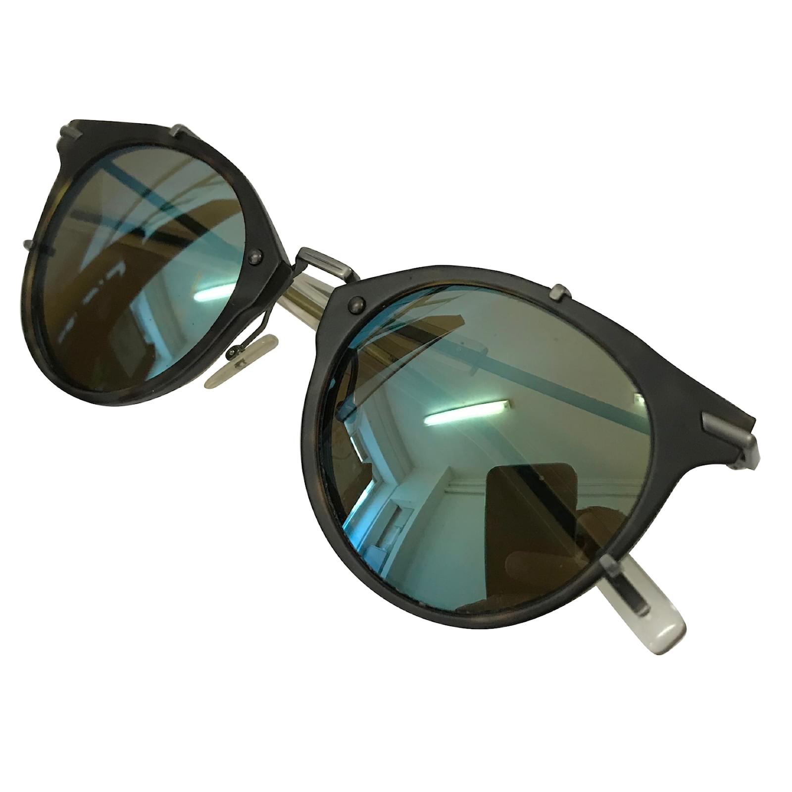 dior sunglasses metal frame