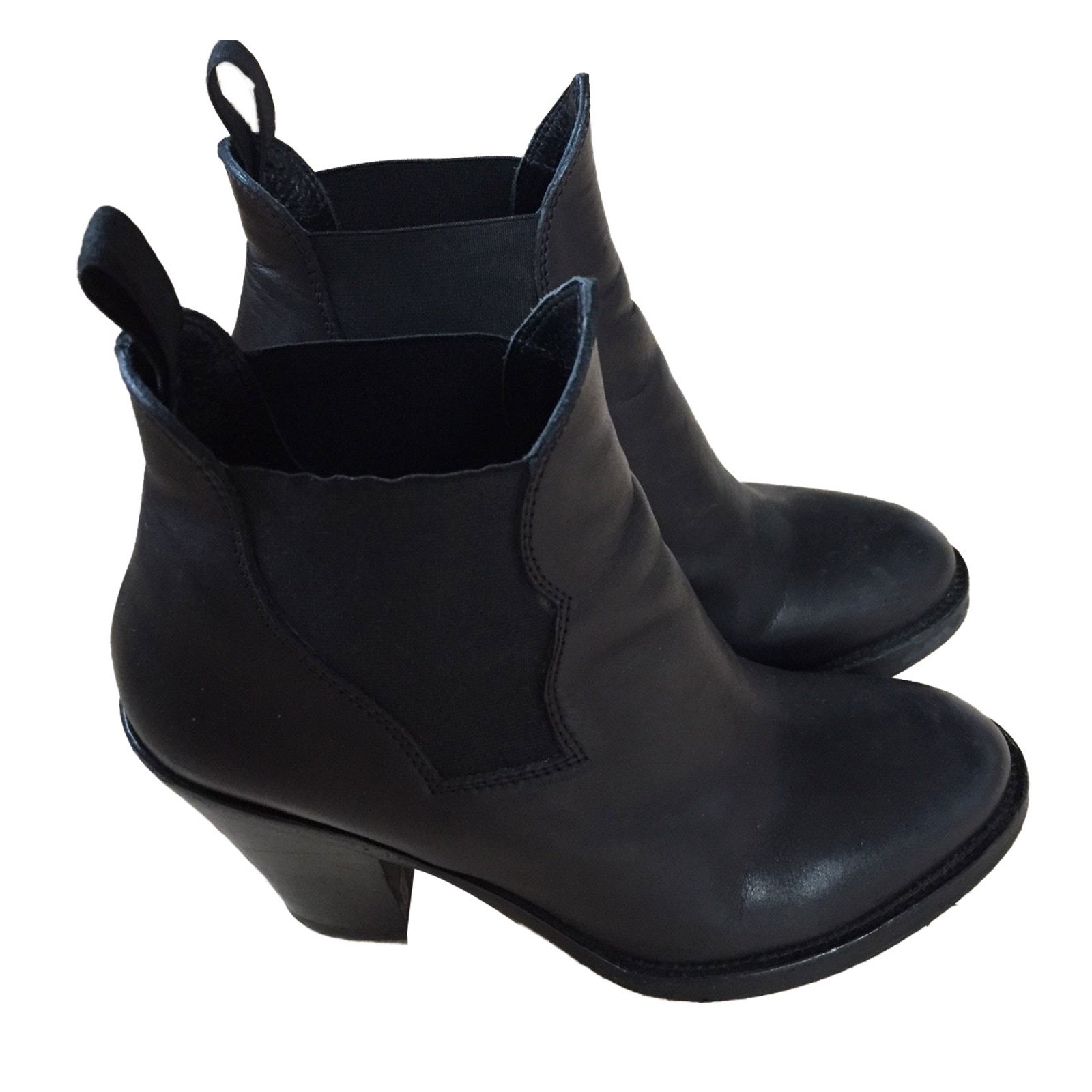 acne star ankle boots