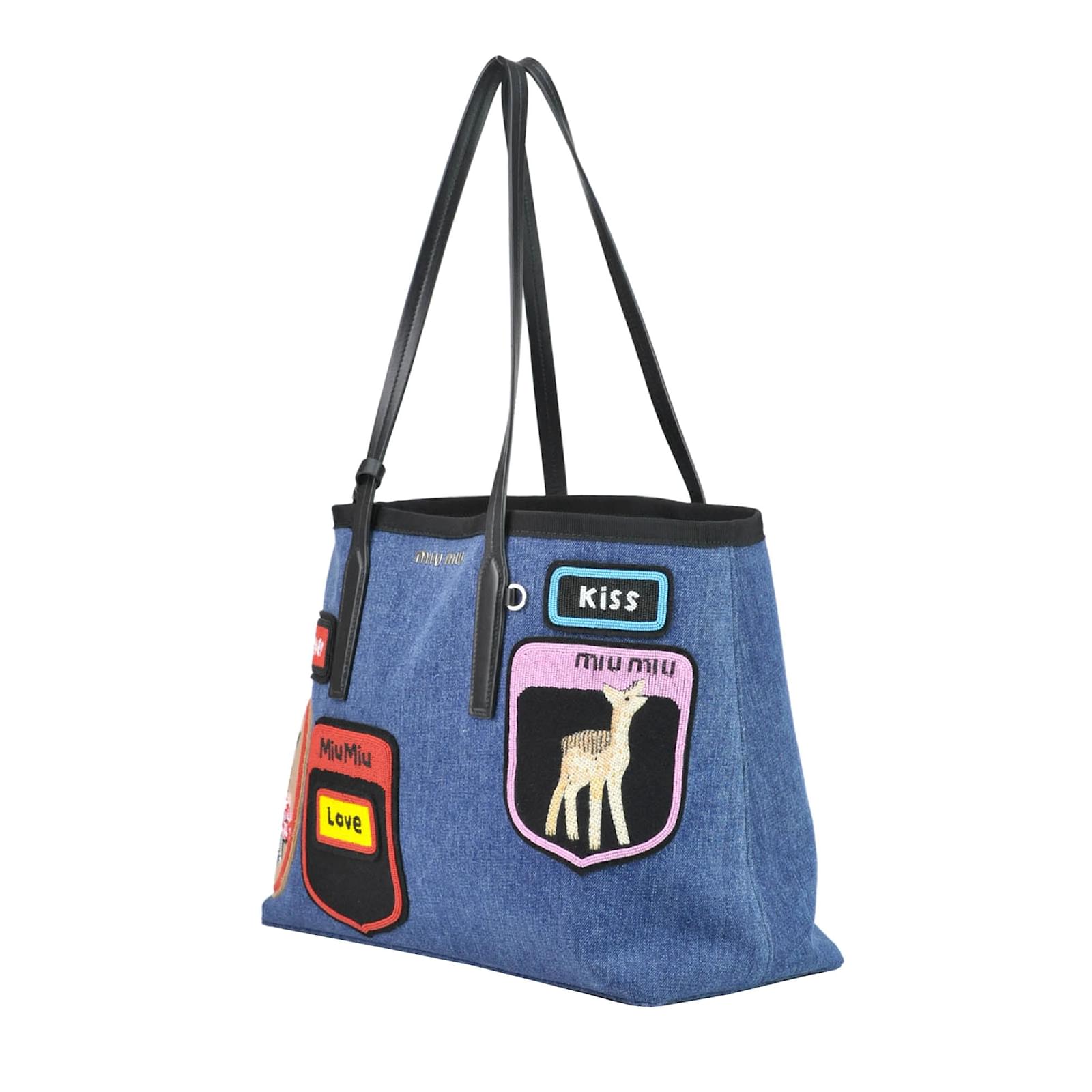 Miu Bag Handbags Other Blue Ref 71190 Joli Closet Miu Bag Handbags Other Blue Ref 71190