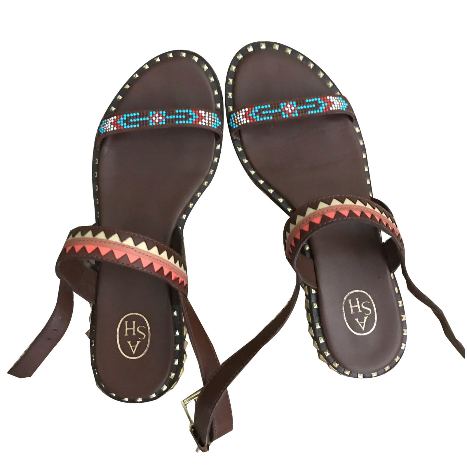 Ash Marrón oscuro Cuero ref.71343 Joli Closet