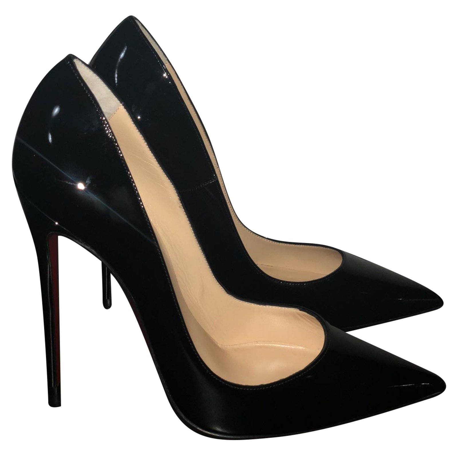 Fersen High 71439 Christian Louboutin Schwarz Lackleder Christian Louboutin high heels Size: FR 41 Catawiki