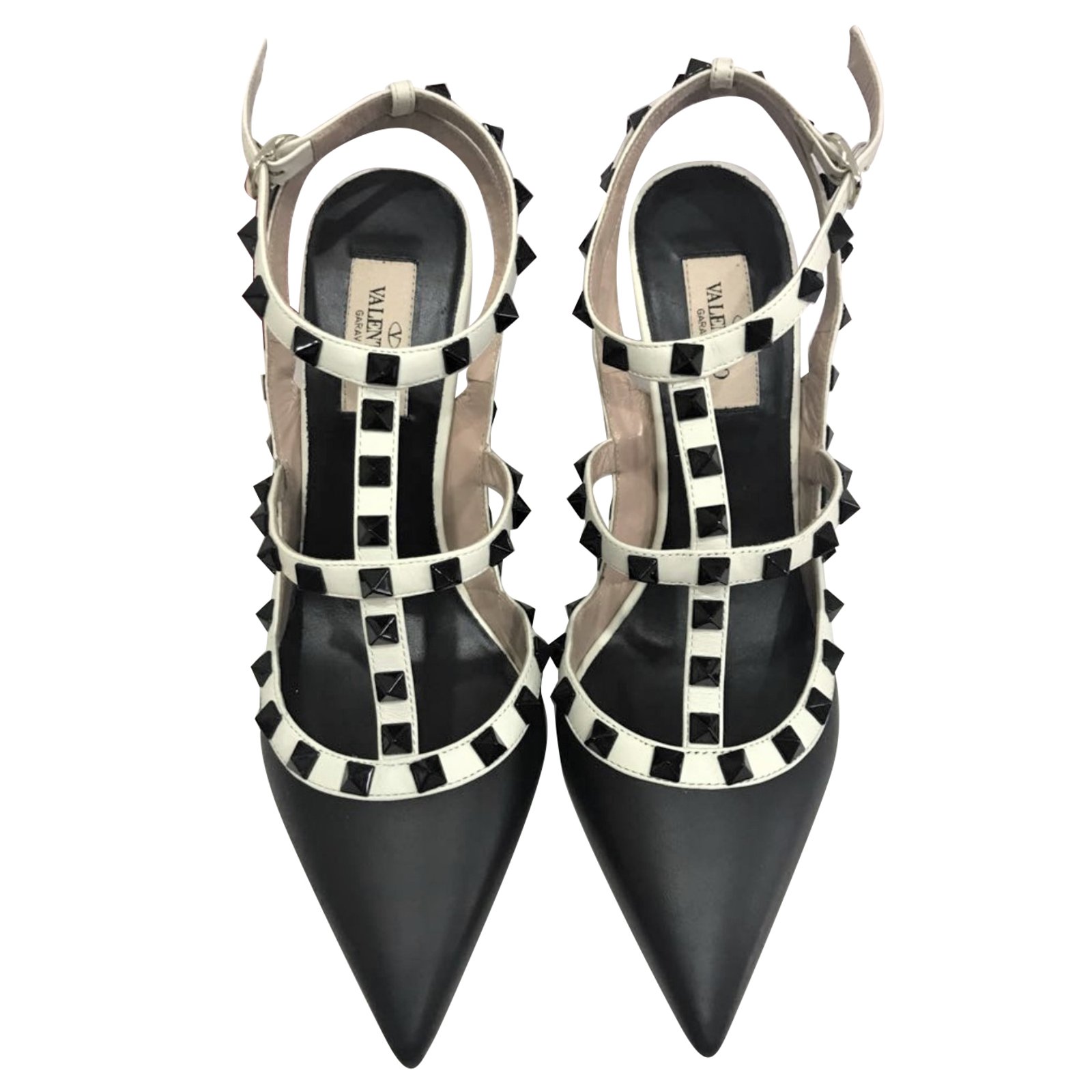 Buy > valentino heels white > in stock