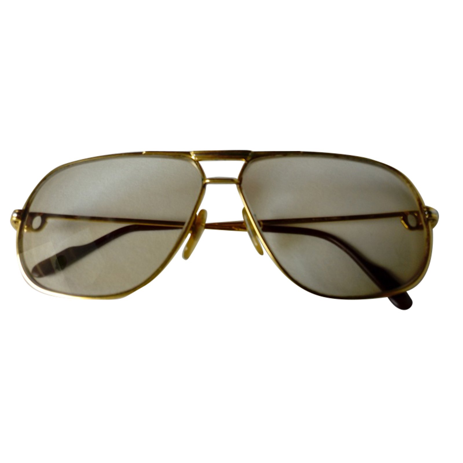 Cartier Tank Sunglasses Gold-plated 
