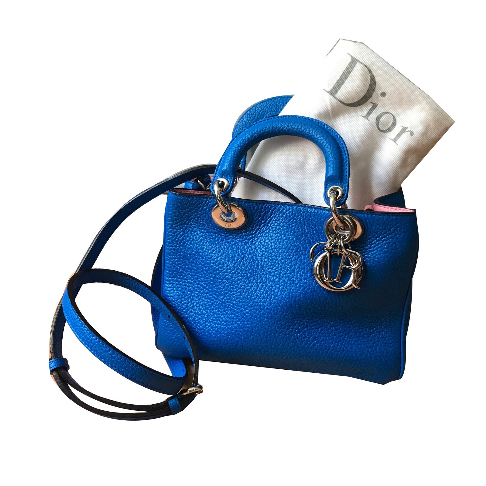 Dior Diorissimo Mini Handbags Leather 