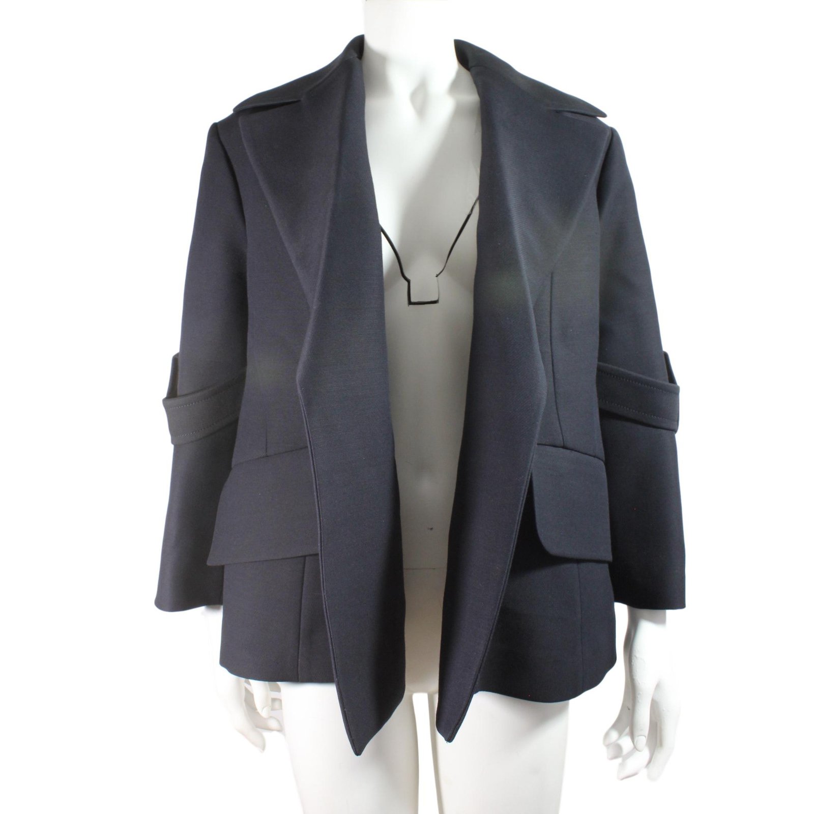 Céline Jacket Jackets Silk,Wool Black ref.73338 - Joli Closet