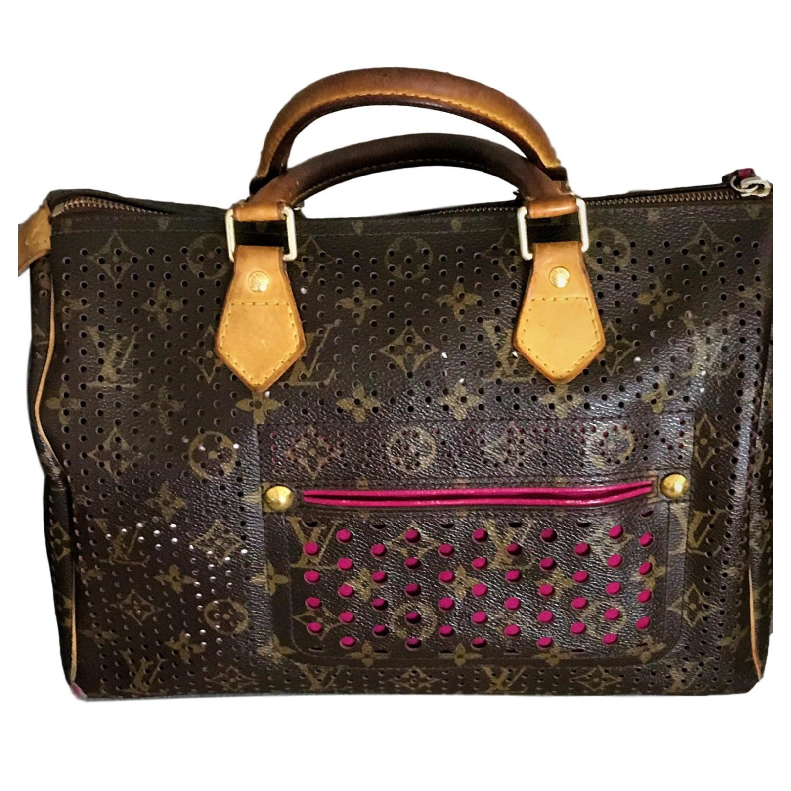 Louis Vuitton Limited Edition Perforated Speedy 30