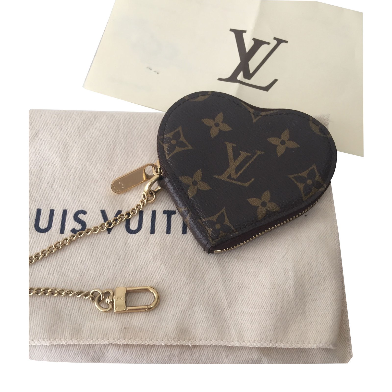 Louis Vuitton Porte Monnaie Coeur Coin Purse Wallet