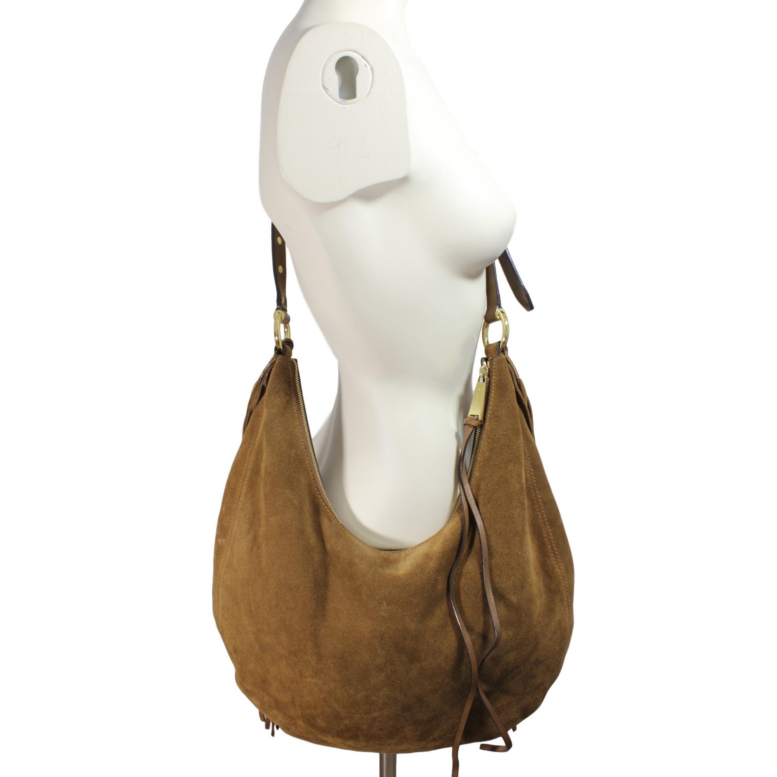 camel michael kors handbag