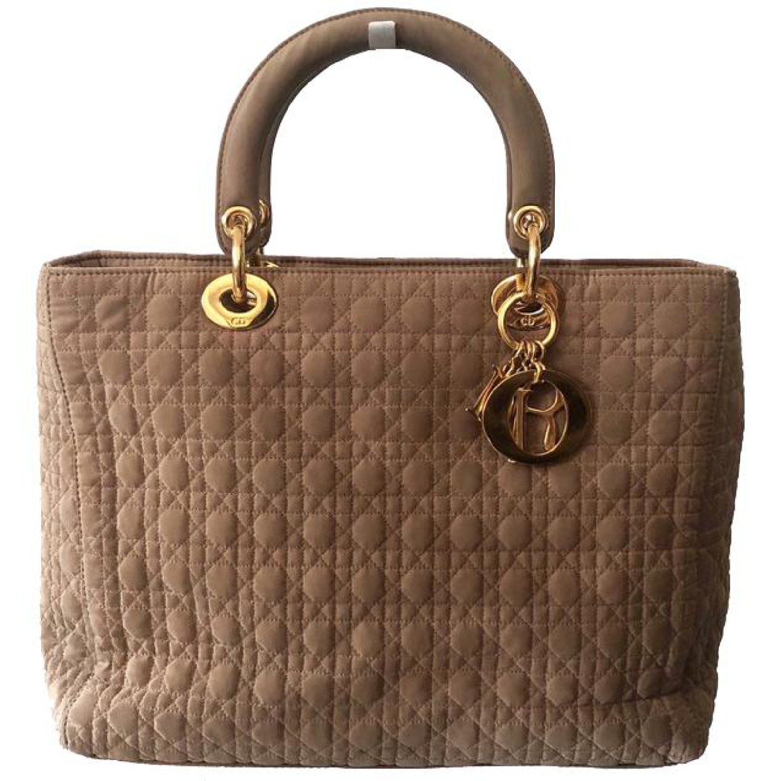 Christian Dior LADY DIOR Handbags Cloth 