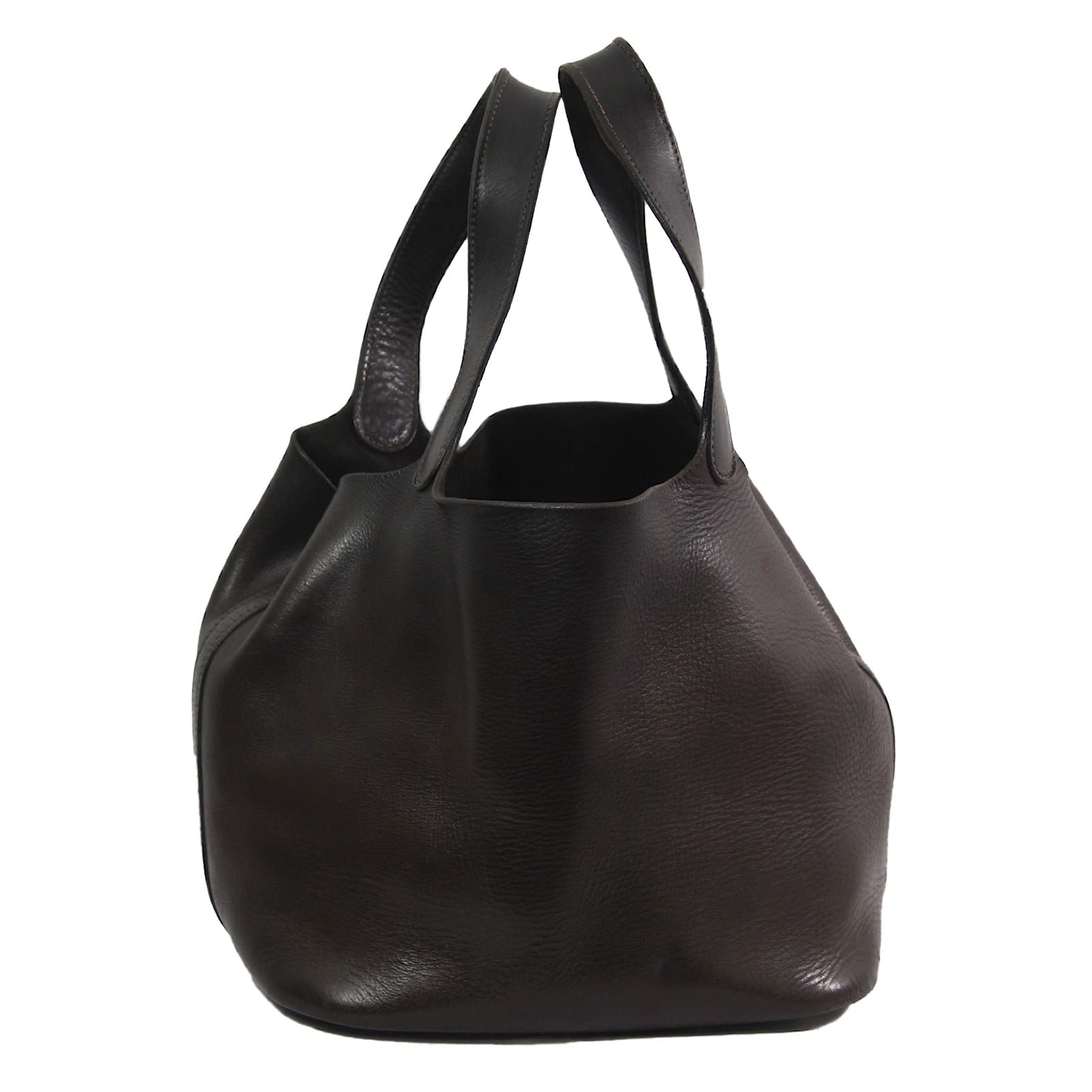 hermes picotin brown