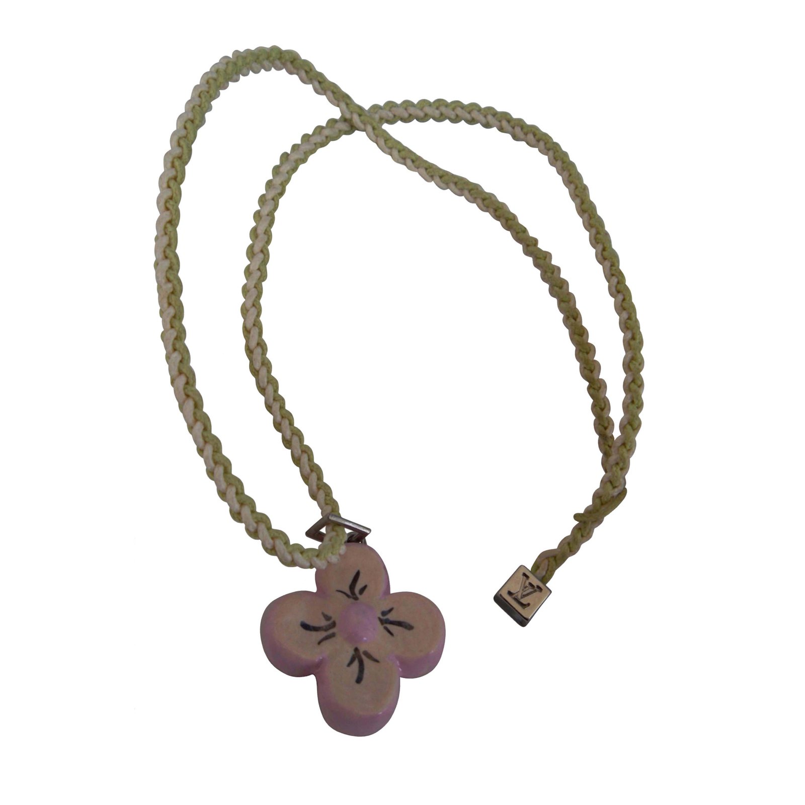 Louis Vuitton Clover Leaf Necklace With