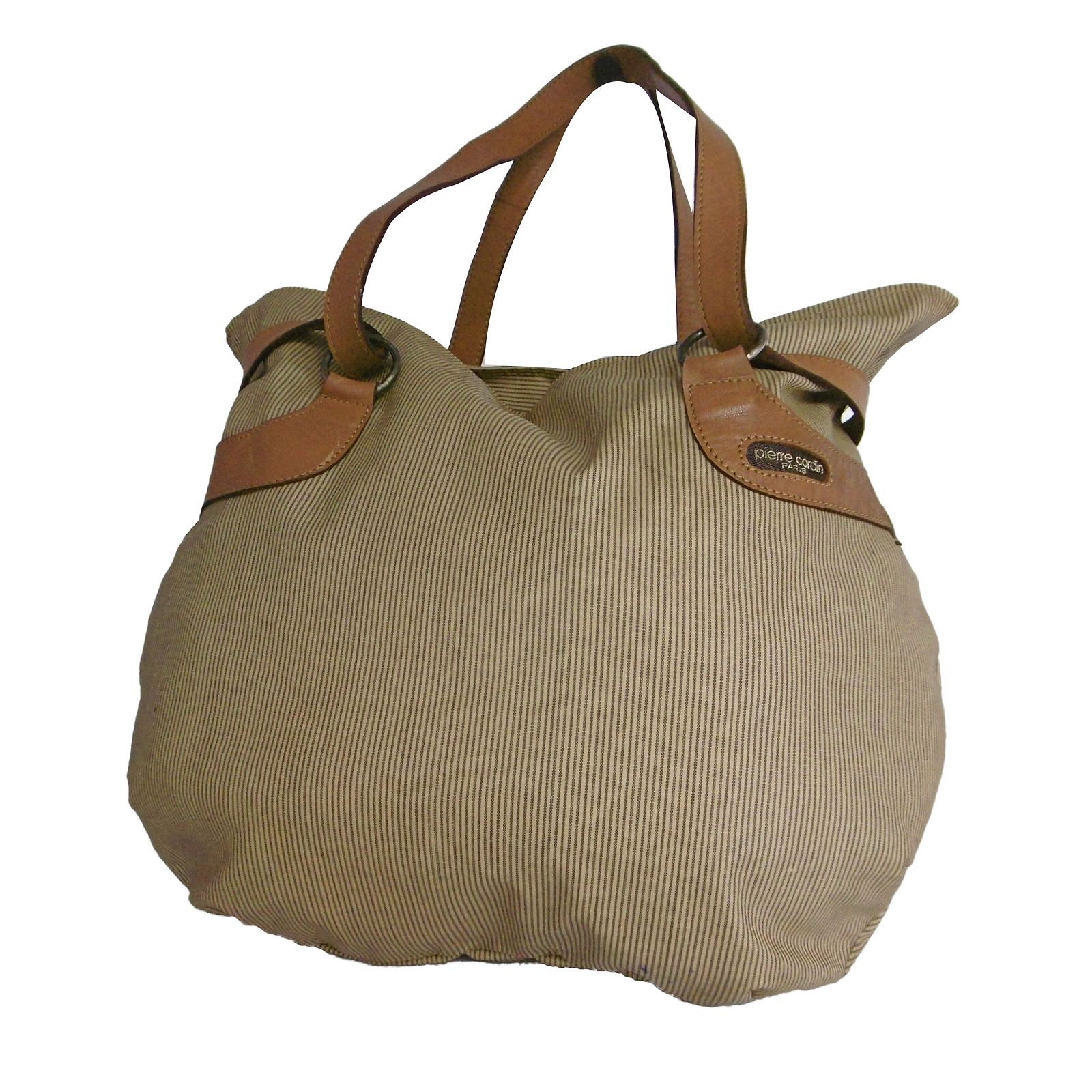 Sac à Main Femme Pierre Cardin En Cuir Véritable - Fabriqué En Italie, 40x26x17 Cm, Bandoulière Réglable - Modèle 55105