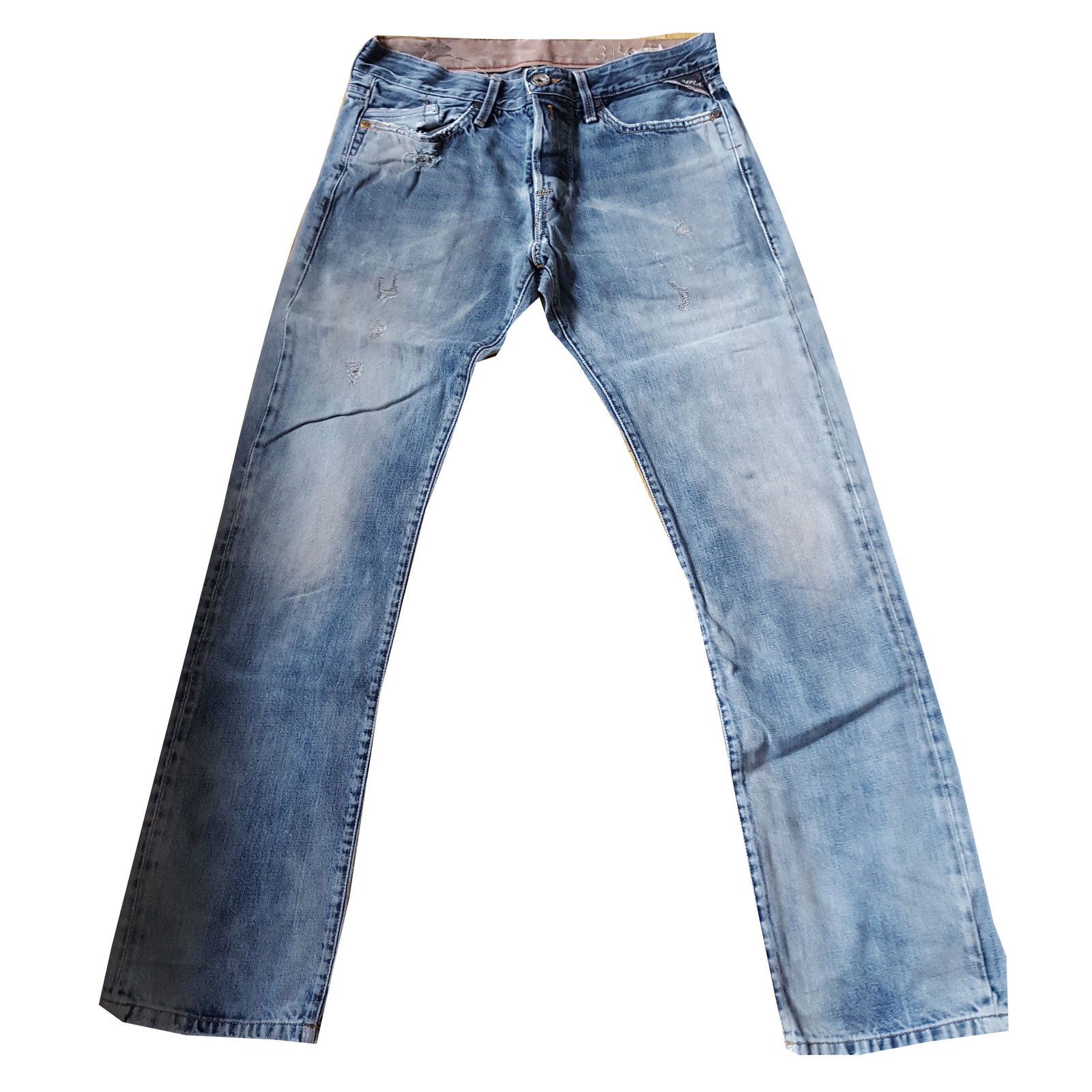 Autre Marque Replay jeans Blue Cotton ref.76070 - Joli Closet