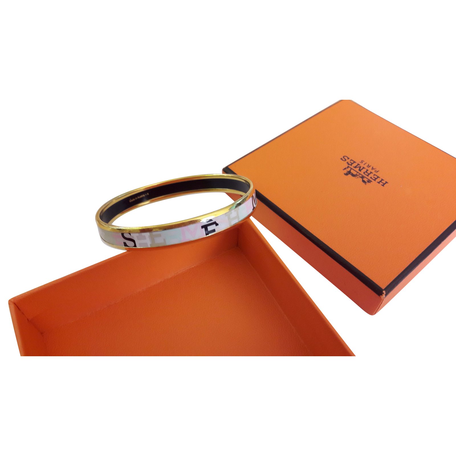 Hermès ALPHABET Multiple colors Gold-plated ref.76371 - Joli Closet