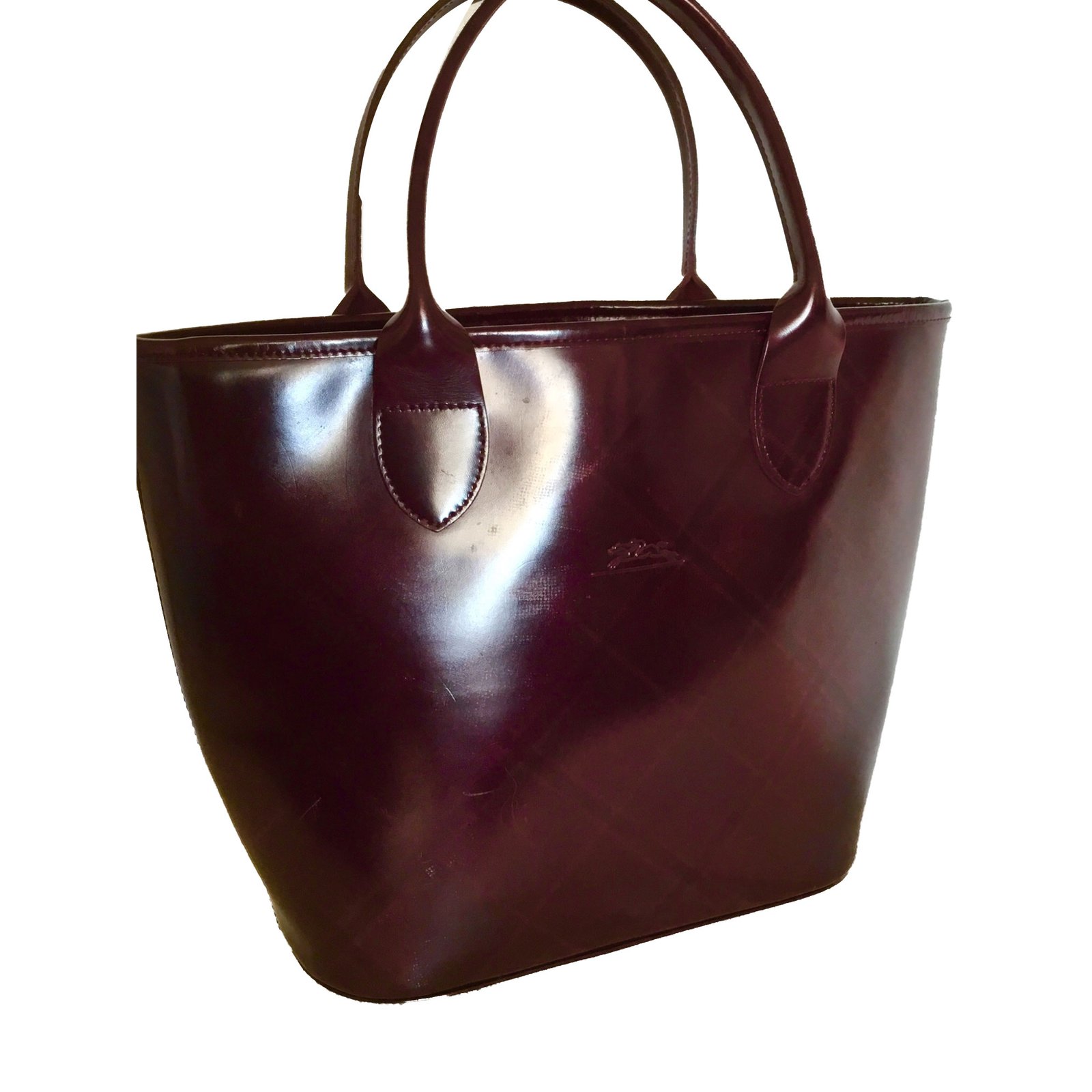 longchamp patent leather bag