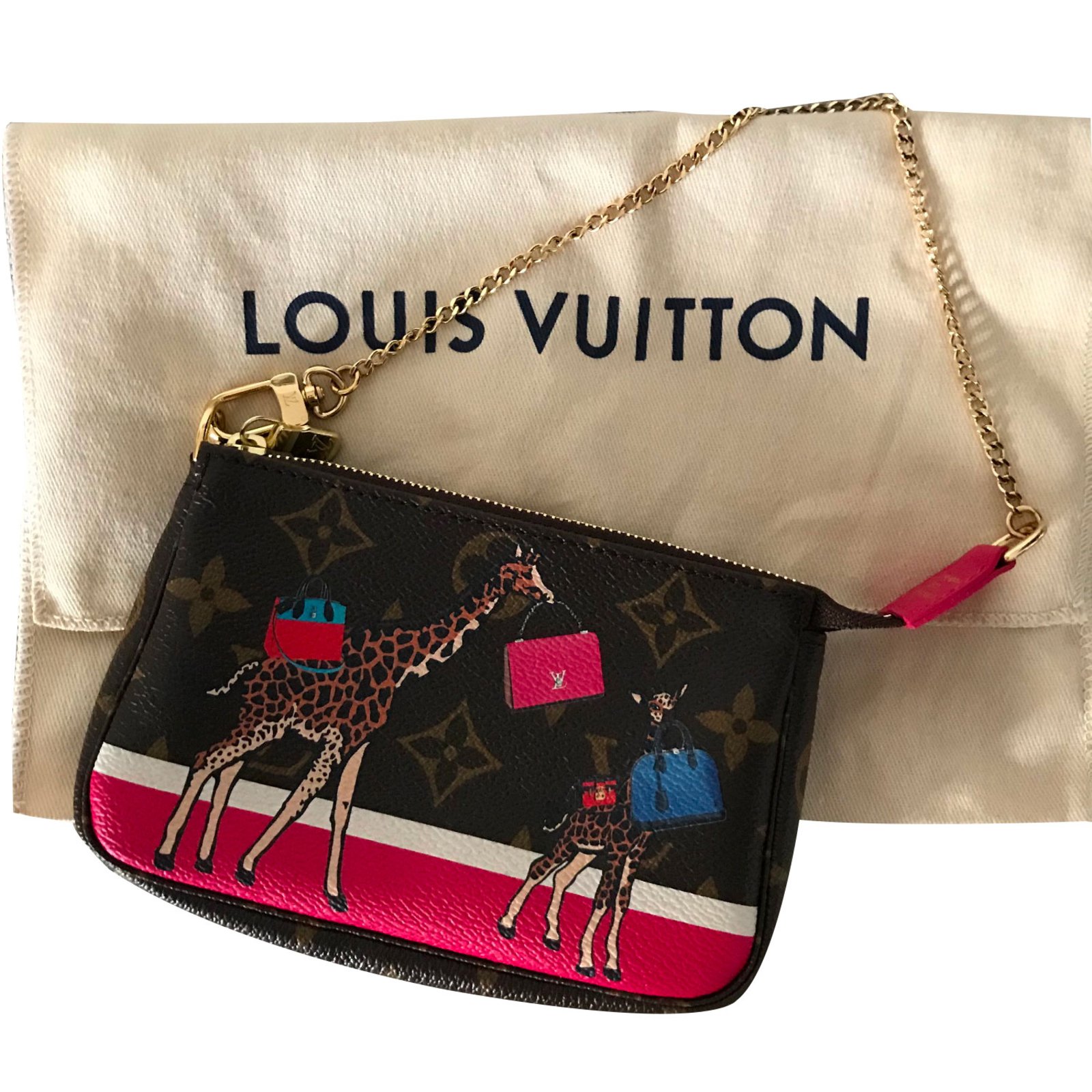 Louis Vuitton Mini pochette Accessoires Illustre Multiple colors ref.76936  - Joli Closet