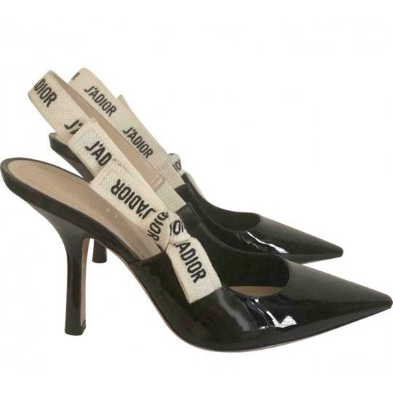 Jadior heels Black Patent leather ref.77292 - Joli Closet