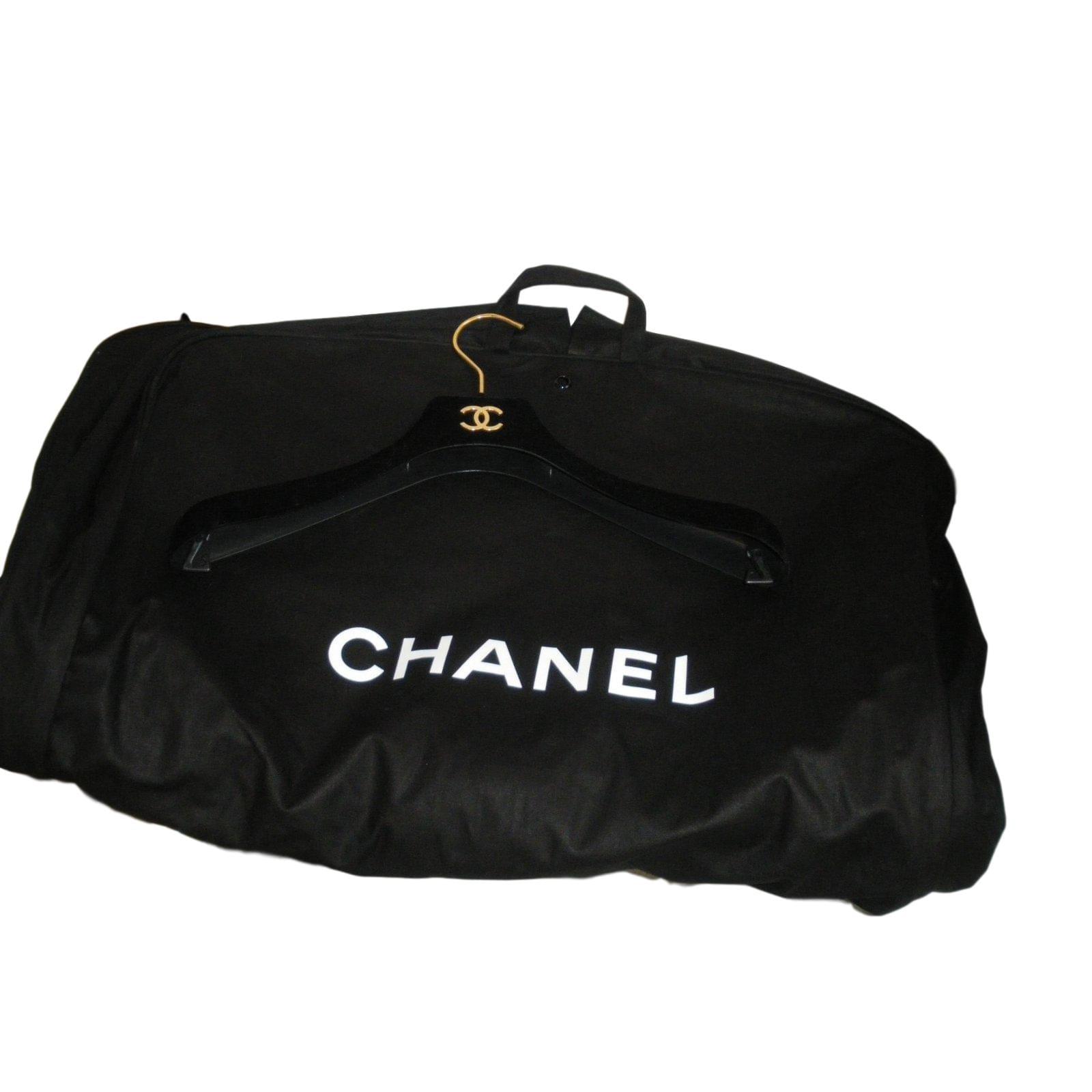 Chanel Travel bag Black Cloth ref.77451 Joli Closet