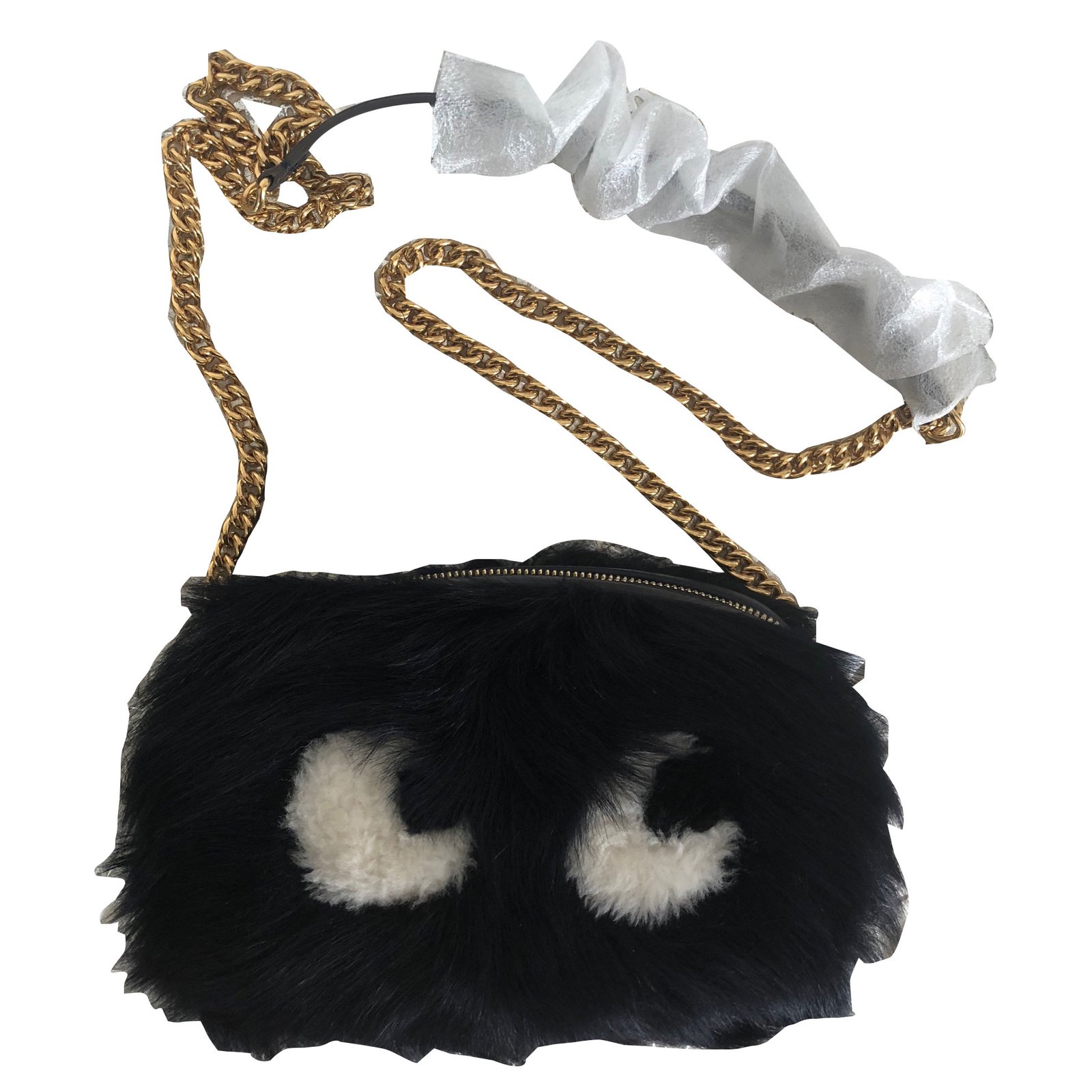 anya hindmarch fur bag