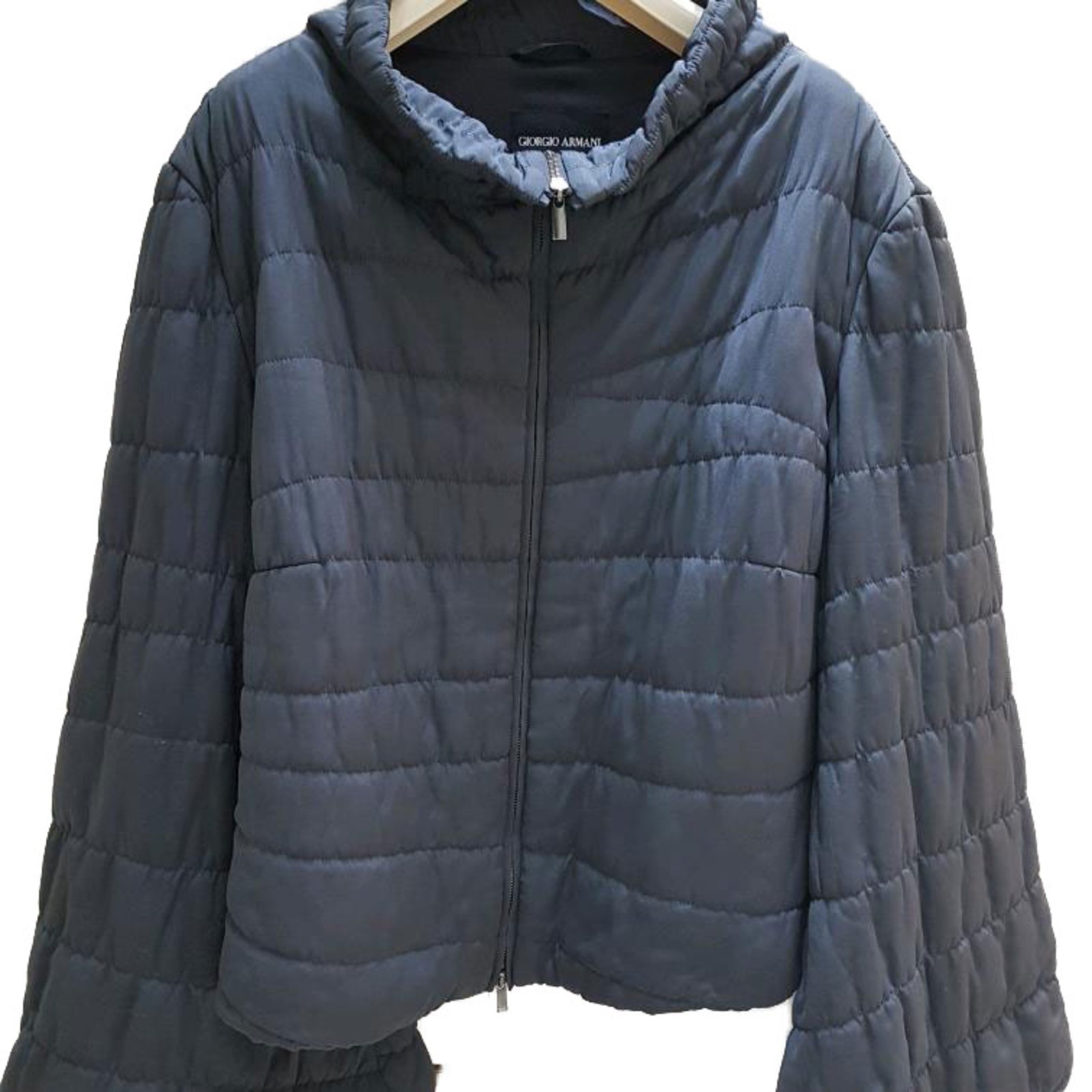Damen Bekleidung Jacken Freizeitjacken Giorgio Armani Seide Jacke in Grau 