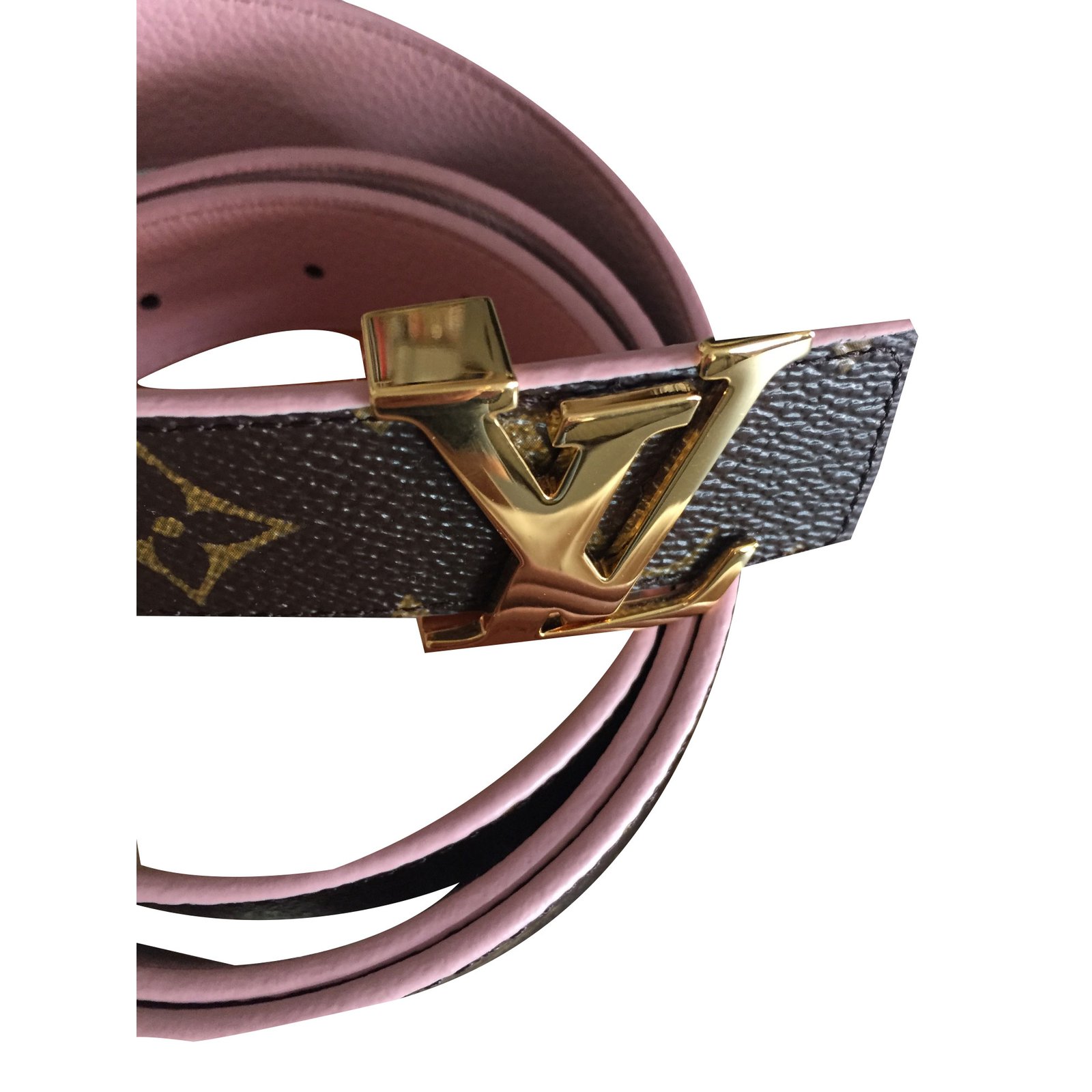 Louis Vuitton Initials 30 mm Reversible Belt Rose Ballerine - Luxury  Helsinki