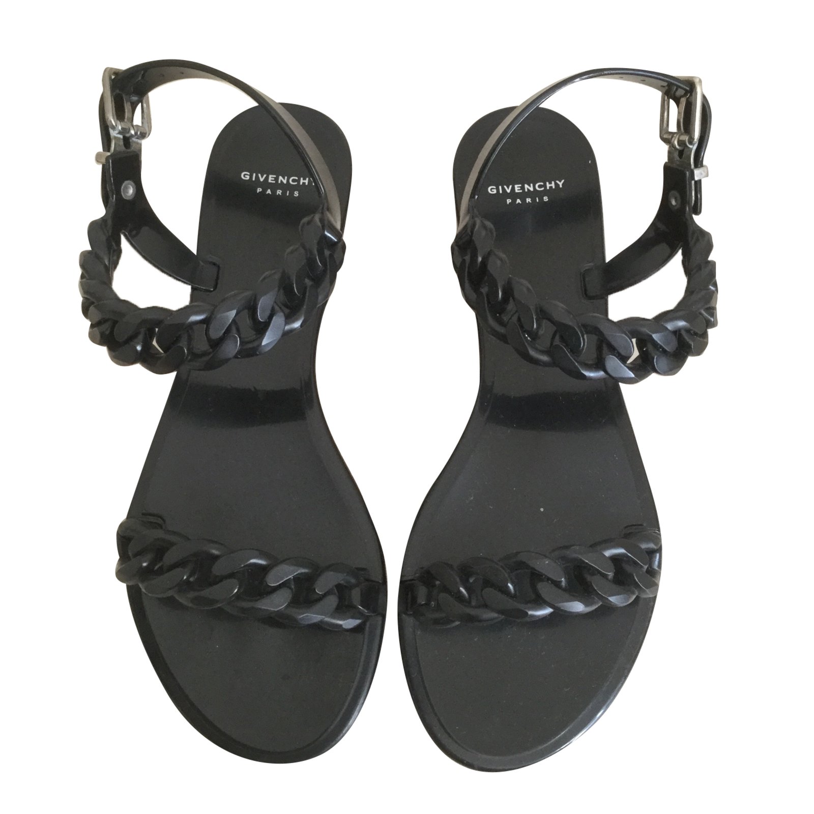 Givenchy sandals Sandals Rubber Black 