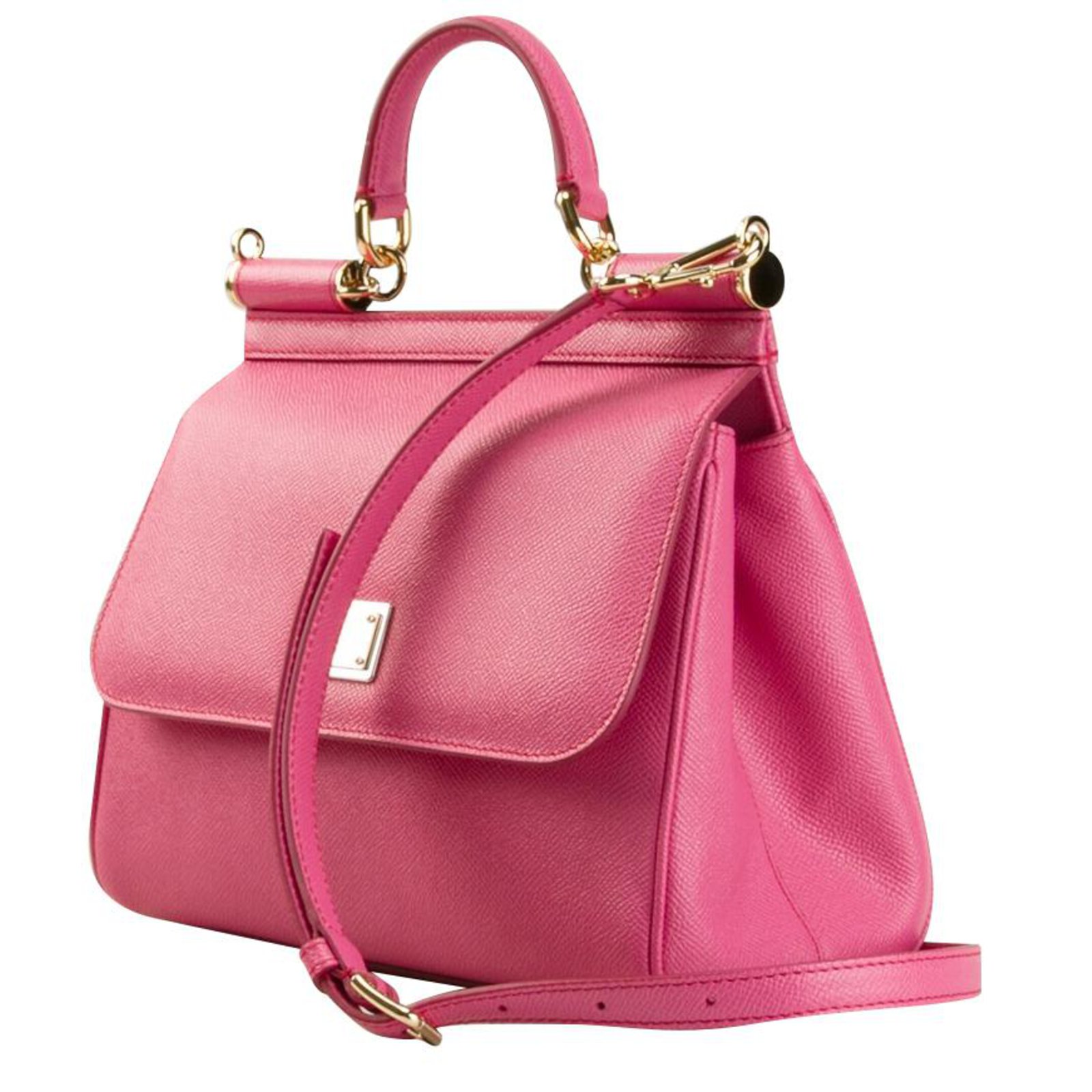 Dolce & Gabbana Handbags Pink Leather  - Joli Closet