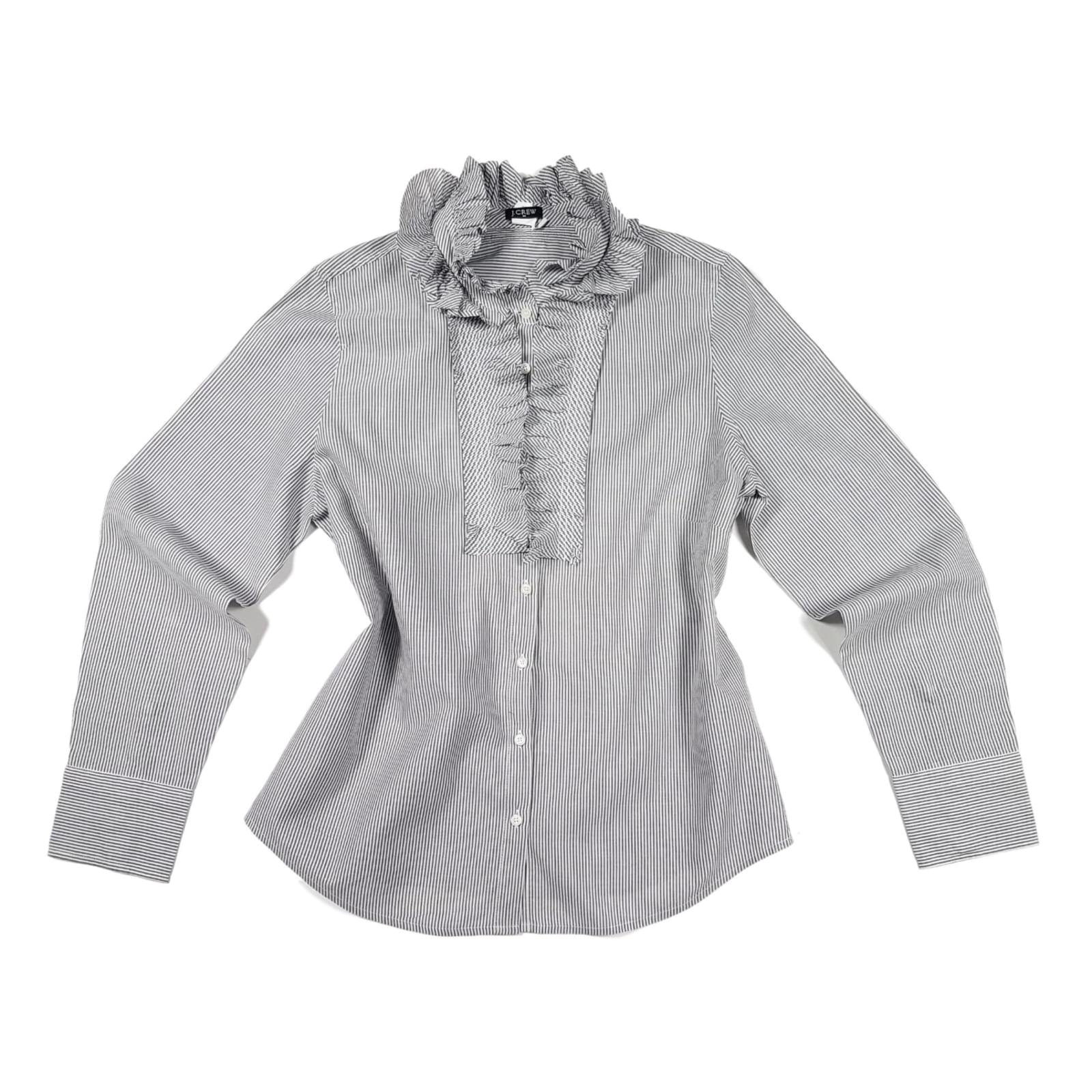 J Crew Tops Grey Cotton Ref Joli Closet