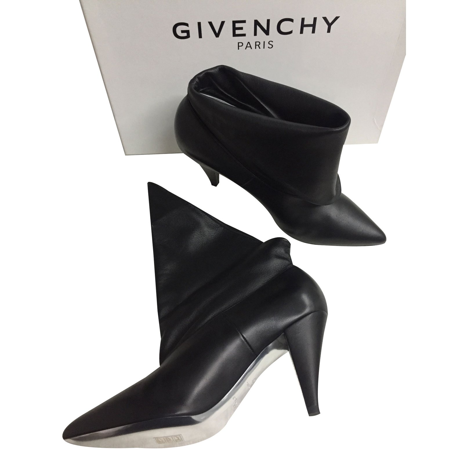 givenchy leather ankle boots