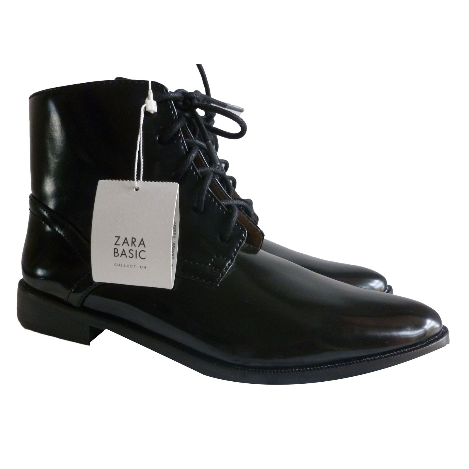 Lace up shoes ZARA