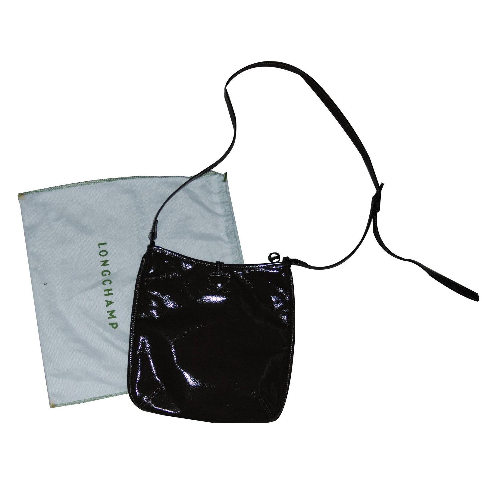 longchamp patent leather tote