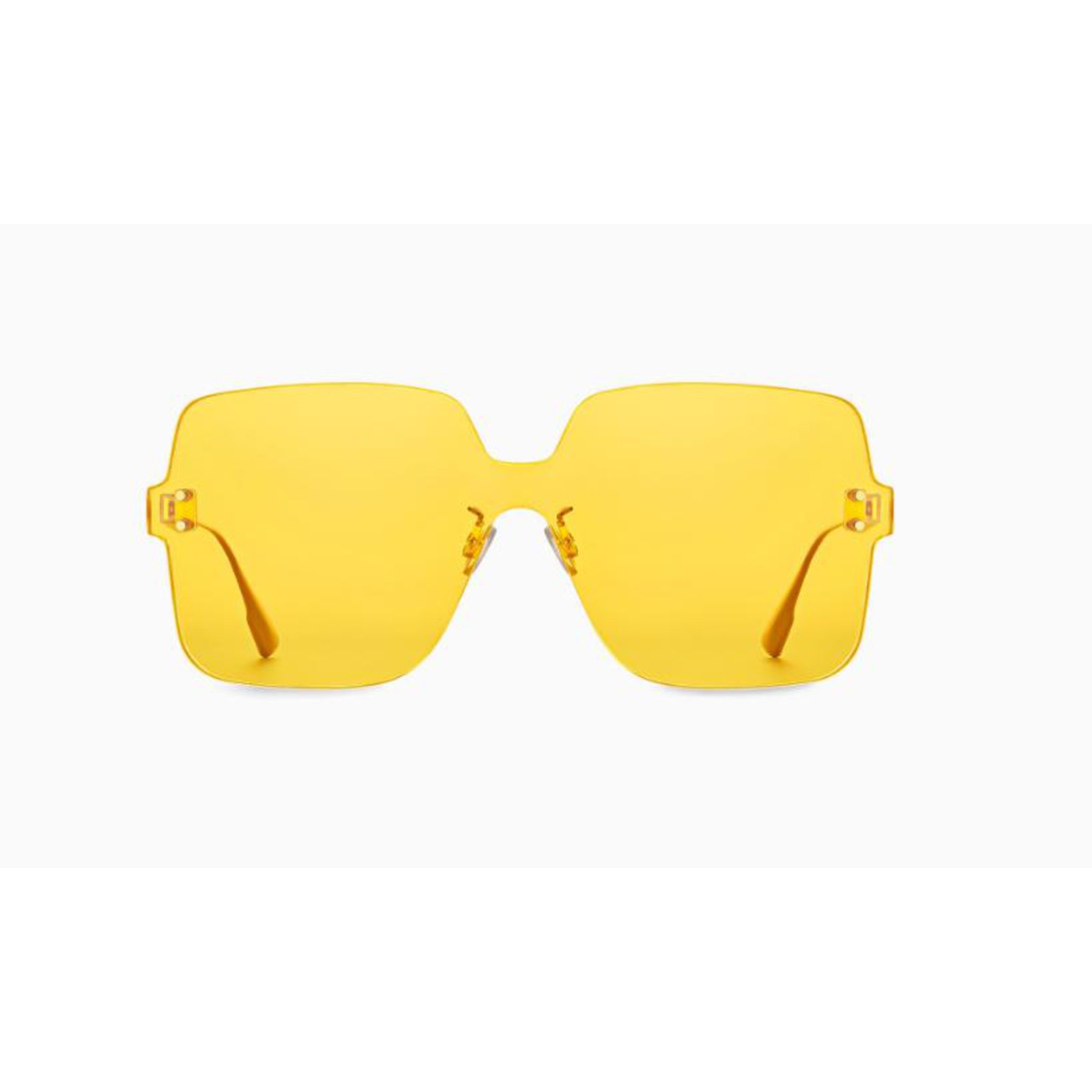 Dior Yellow DiorClub3 Aviator Sunglasses Dior Homme