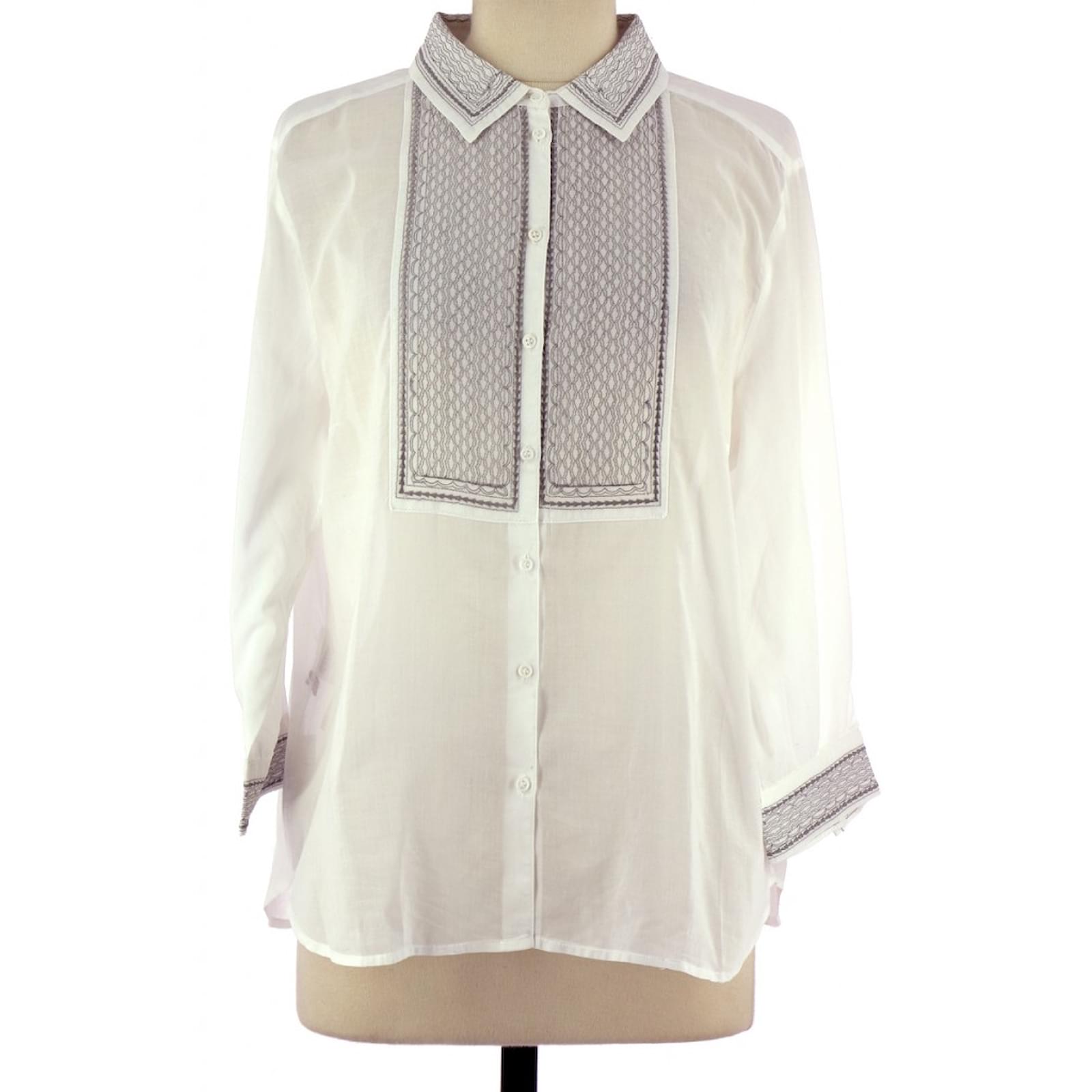 Comptoir Des Cotonniers Chemise Blanc Joli Closet
