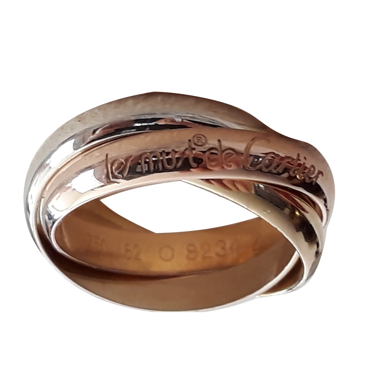 cartier 3 gold trinity ring price