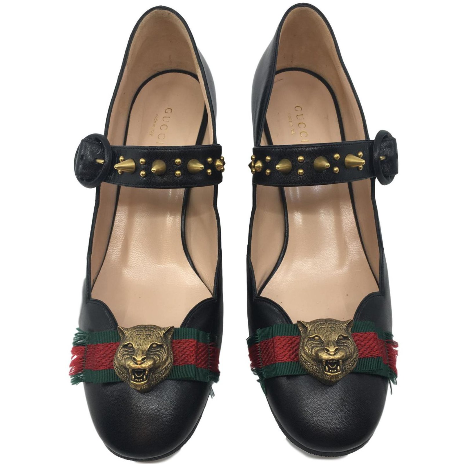 GUCCI: ballerina in fabric with glitter - Beige | GUCCI shoes 660069KUS40  online at GIGLIO.COM