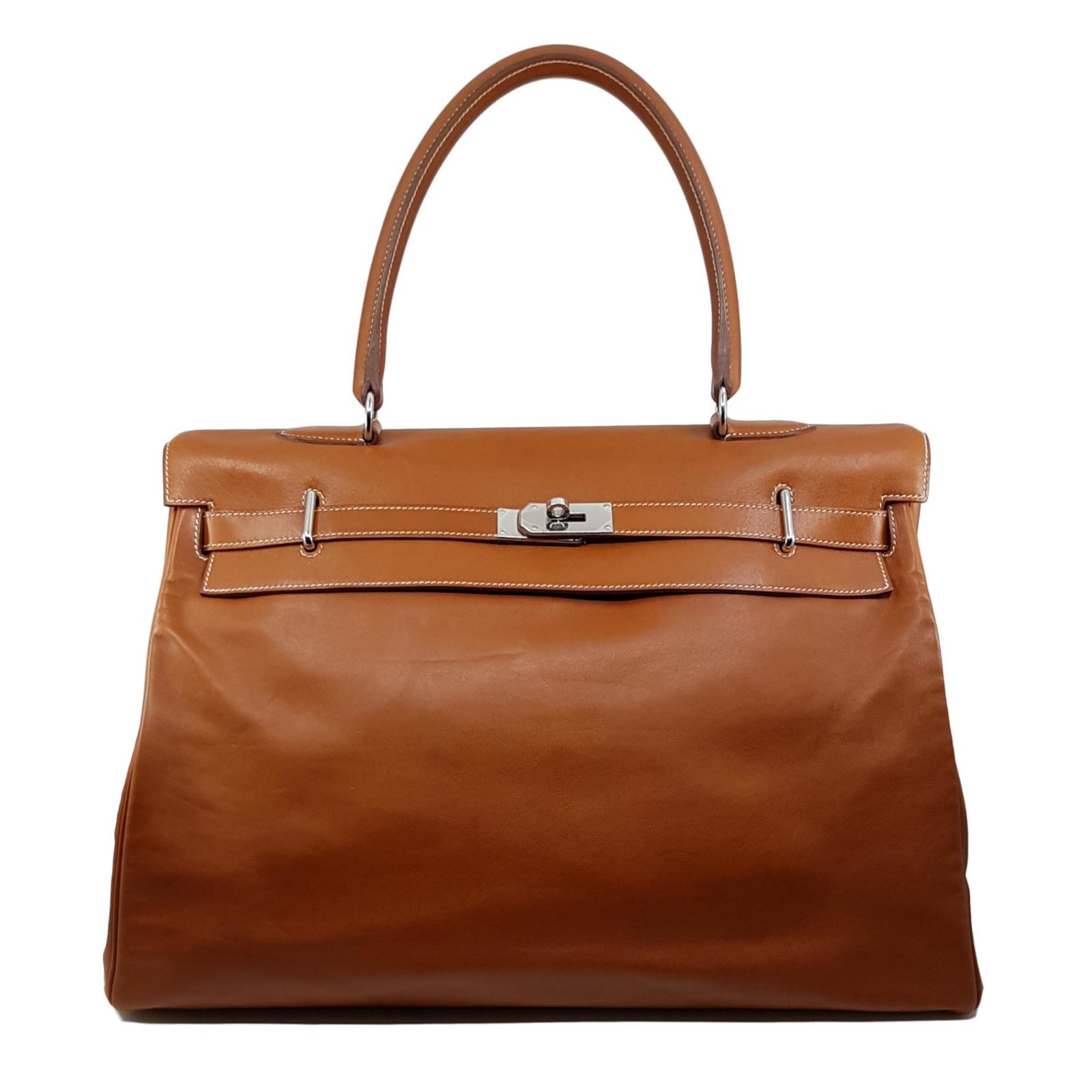 Hermès Kelly Relax 50 Handbags Leather 