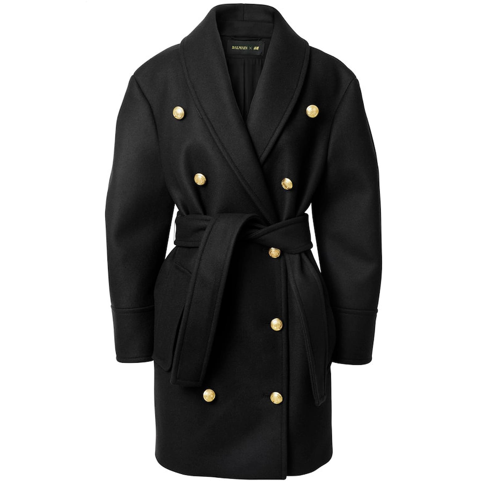 H&m Manteau Balmain Femme Manteau Collaboration Balmain H&M M