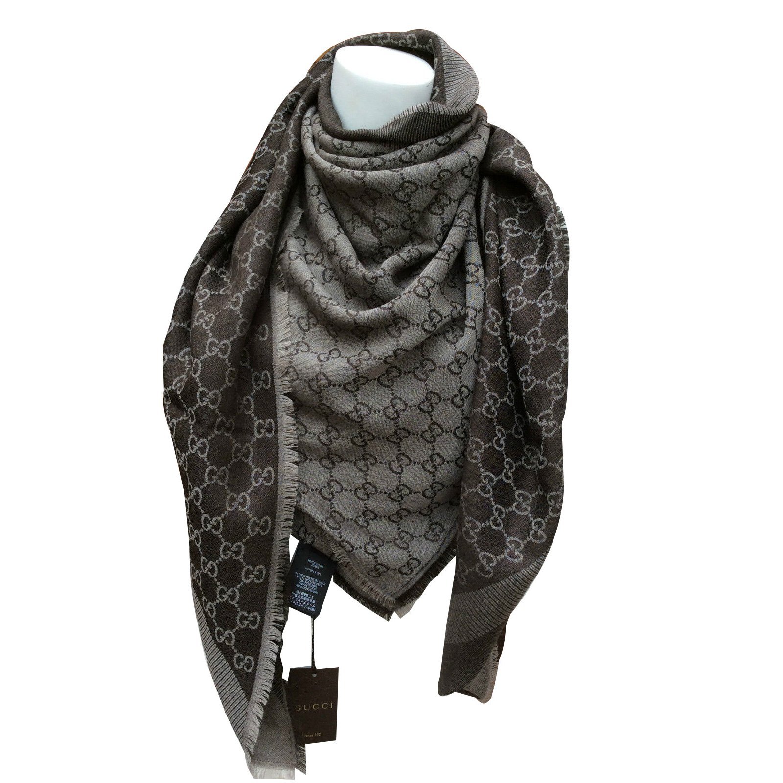 Gucci Silk scarves Scarves Silk,Wool 