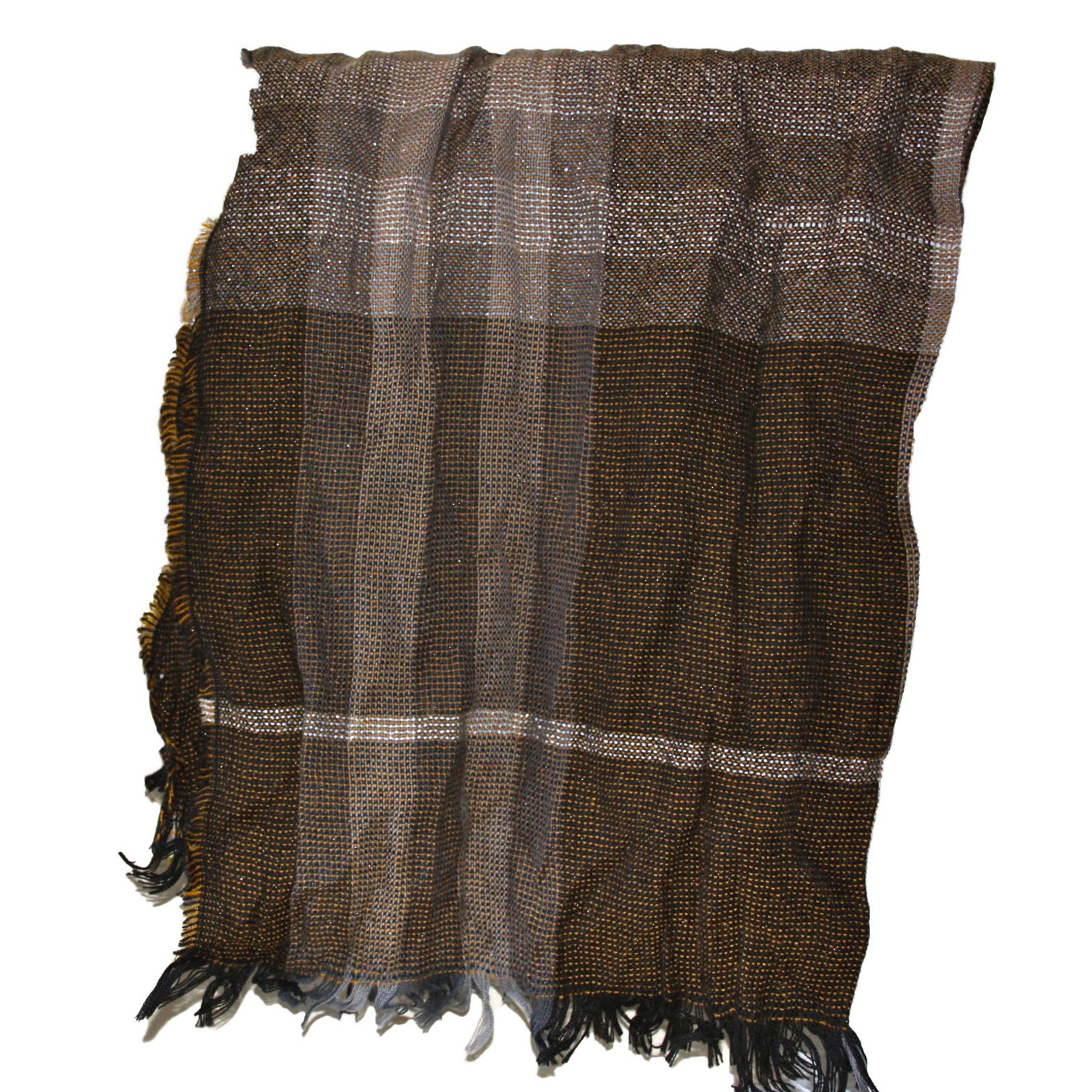 Burberry escharpe scarf cashmere new with tag Brown ref.83430 - Joli Closet