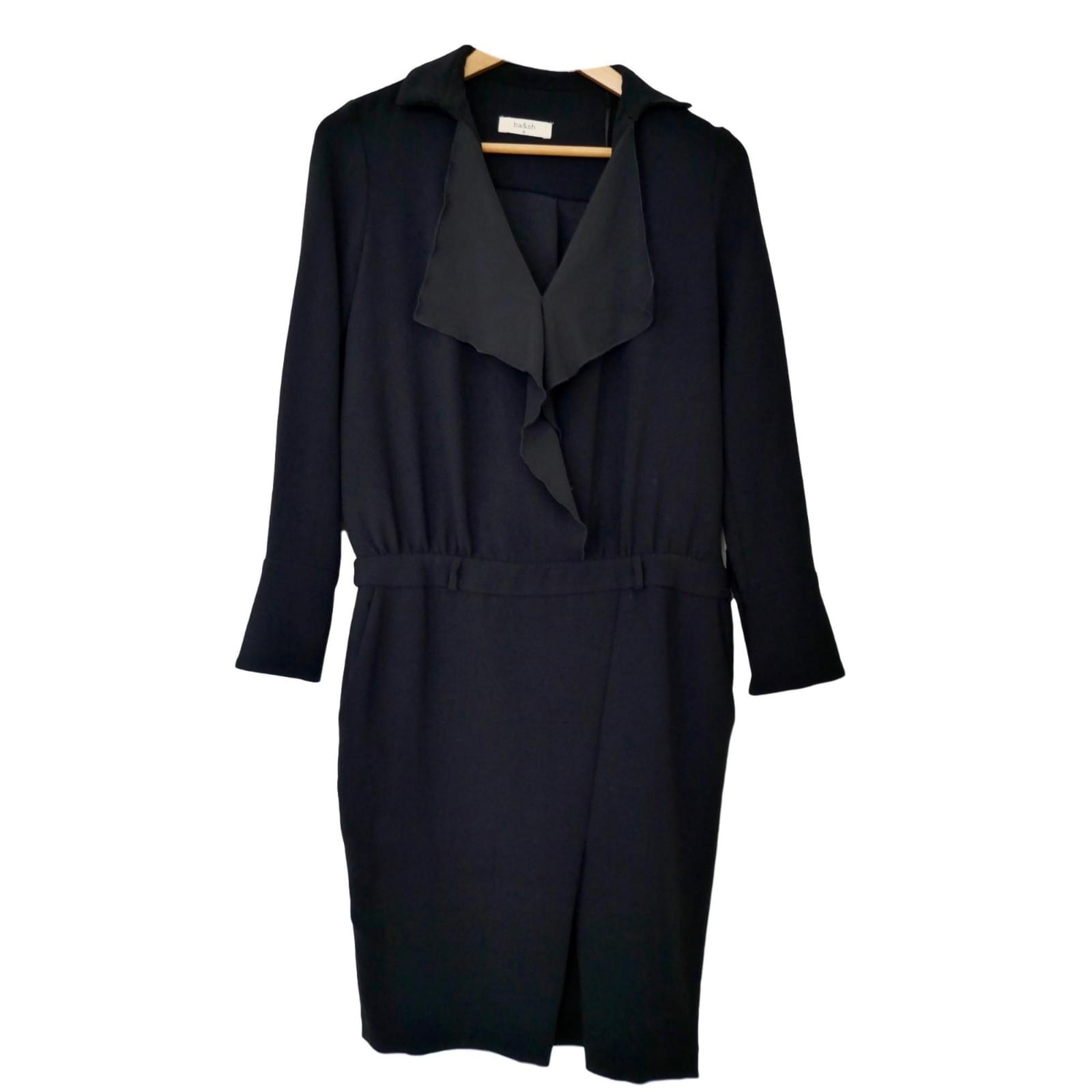 Bash Dresses Black Polyester ref.JC84086 (Sold) - Joli Closet Bash Dresses Black Polyester ref.JC84086 (Sold) - Joli Closet