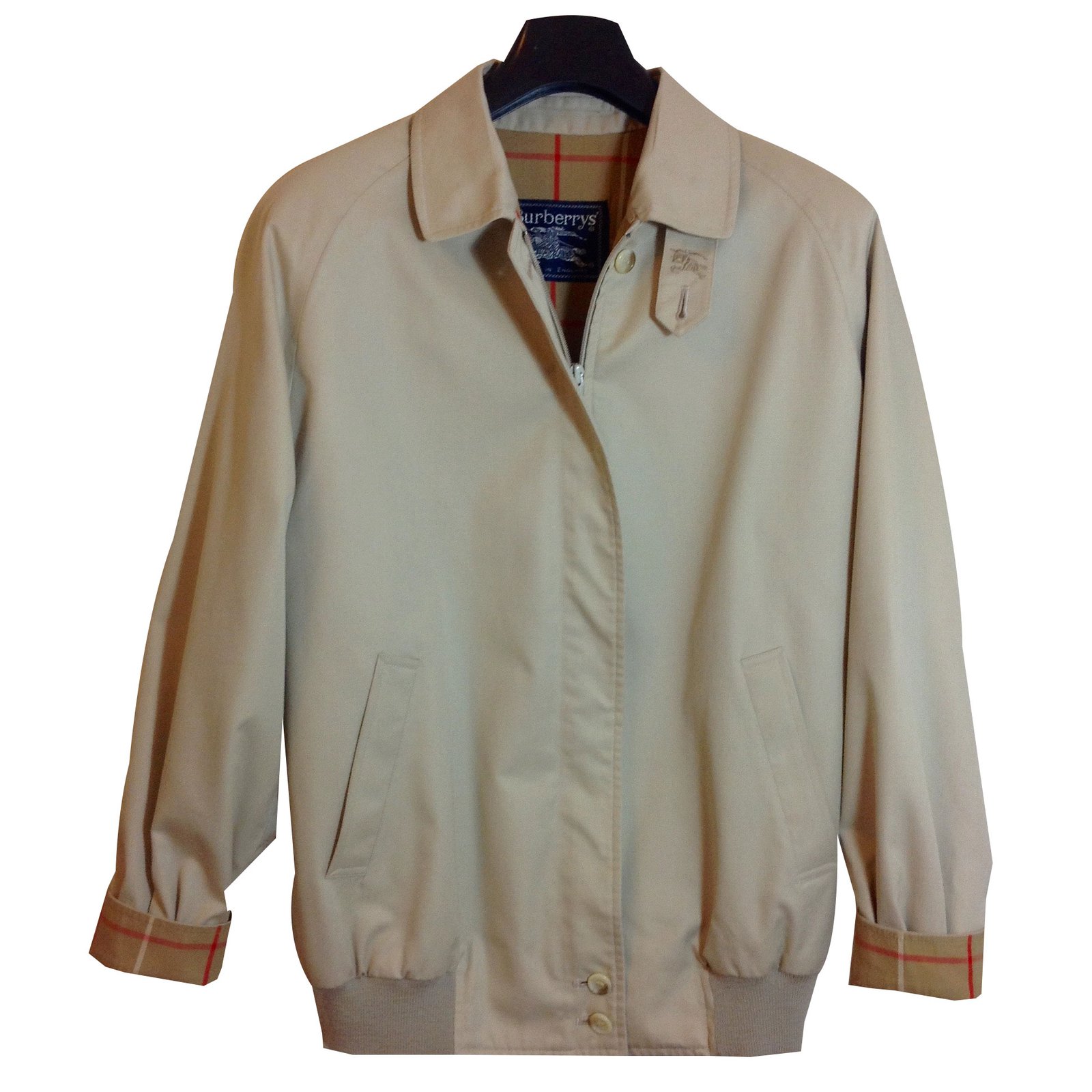 Aanpassen Ook Motiveren Burberry Vintage Jacket Beige Cotton Polyester ref.84194 - Joli Closet