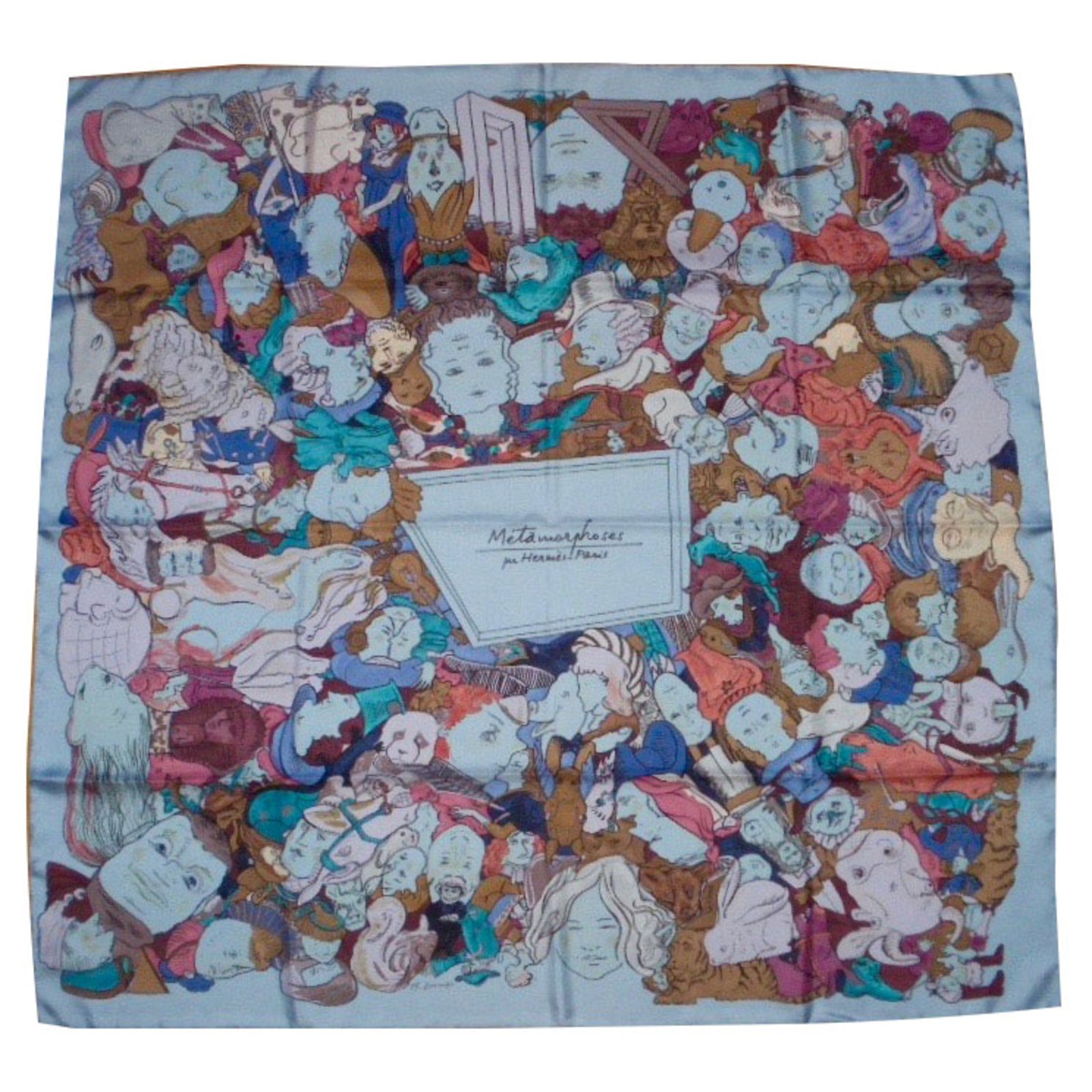 hermes metamorphosis scarf