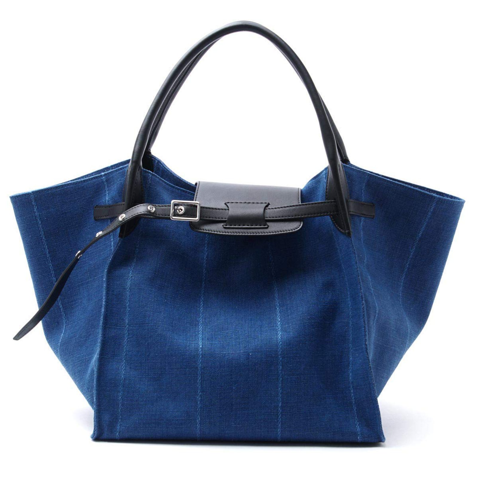 Céline big bag medium Blue Denim ref.84645 - Joli Closet