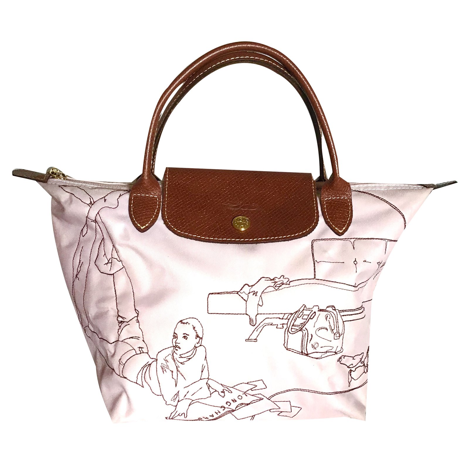 LONGCHAMP Tote bag Leather Handbag Year Of The Ox, Limited Edition. rrp  £350.