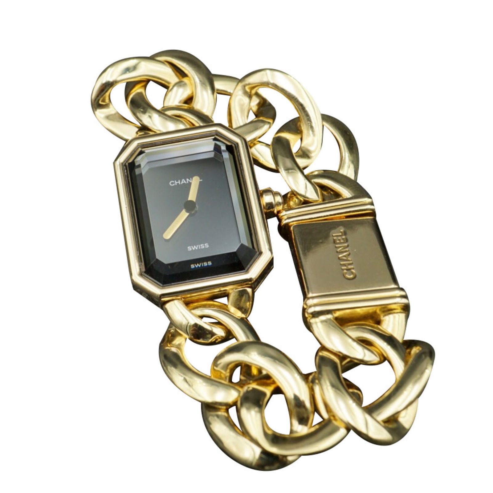 Première Chanel Watch Golden Gold ref.85489 - Joli Closet