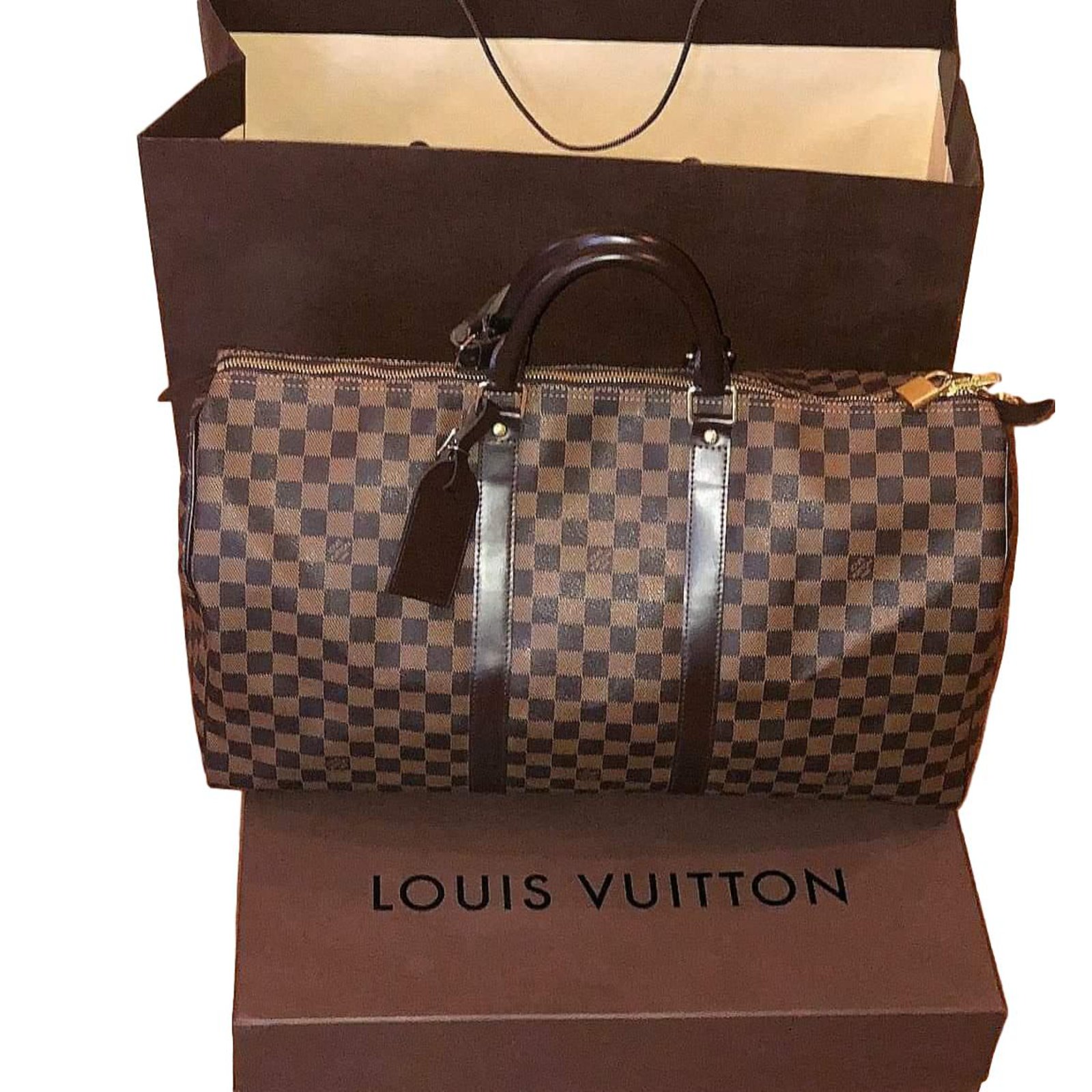 Louis vuitton keepall 50 damier sale