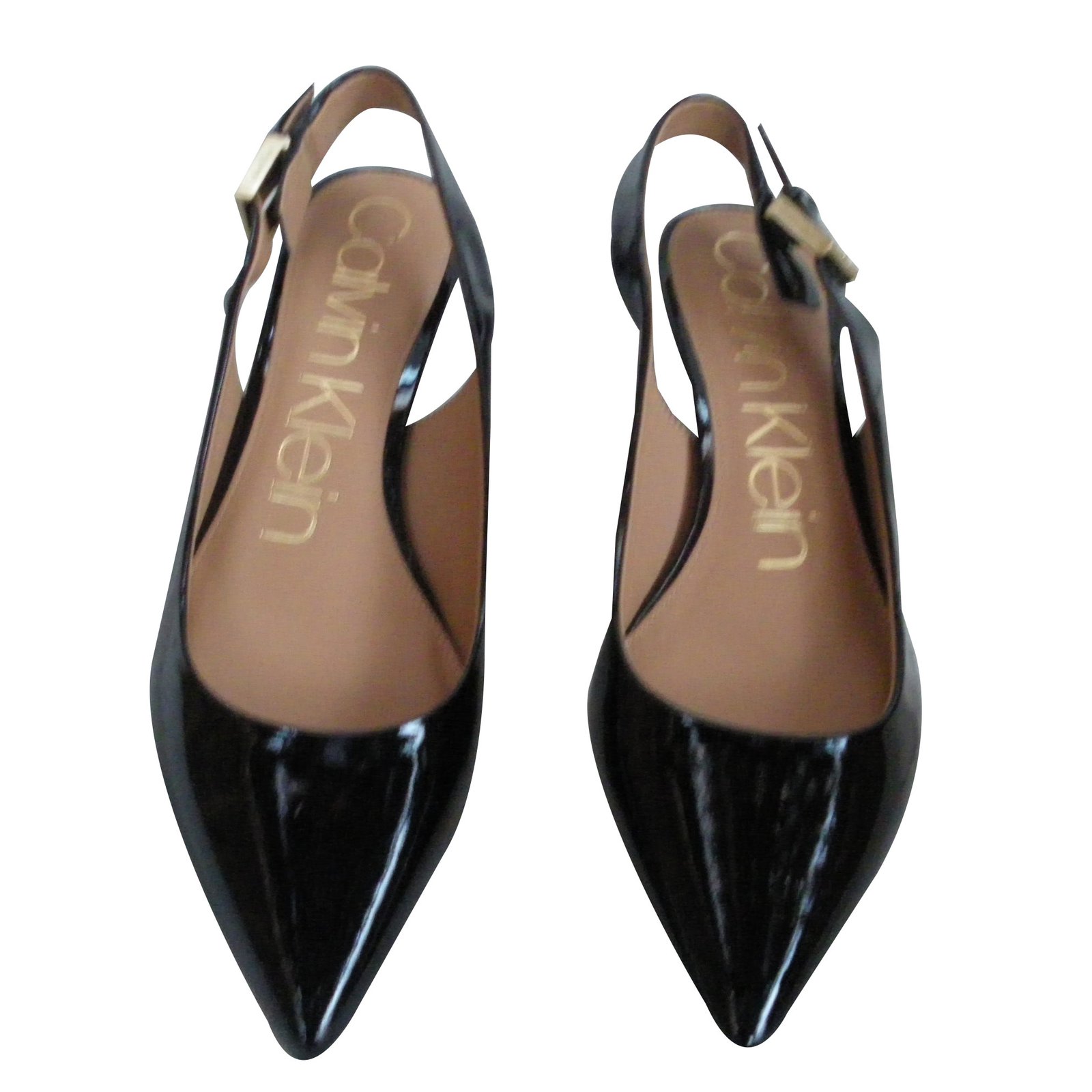 Verkeerd Diverse blijven Calvin Klein Heels Black Patent leather ref.86435 - Joli Closet